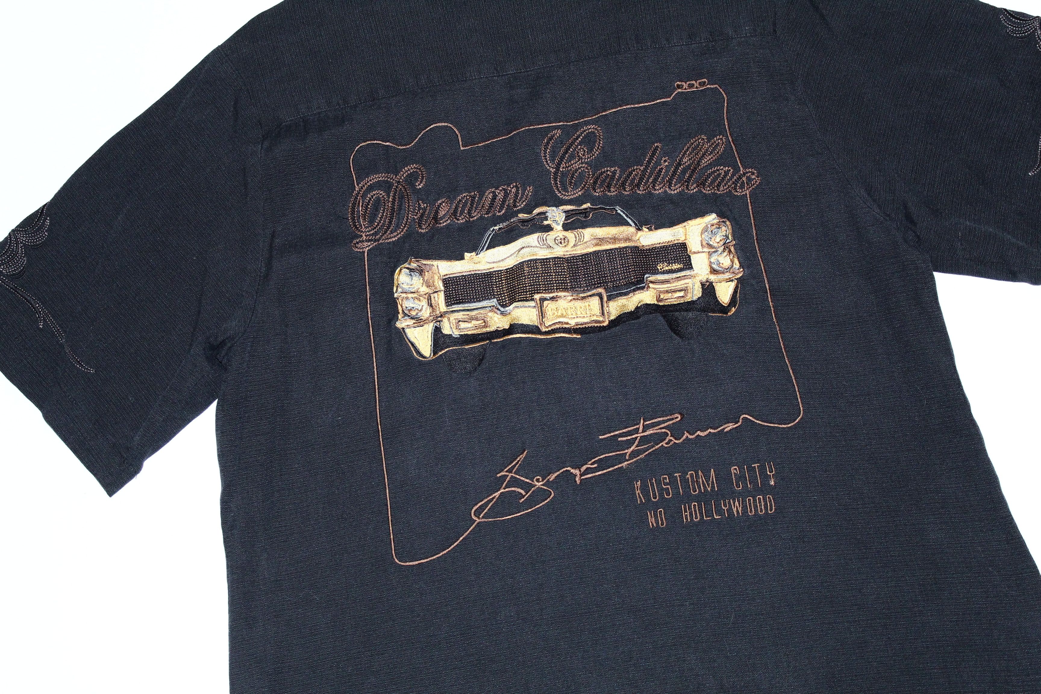 Cadillac 🔥BC Ethic x George Barris "Dream Cadillac" Woven Silk Shirt Size US M / EU 48-50 / 2 - 7 Thumbnail
