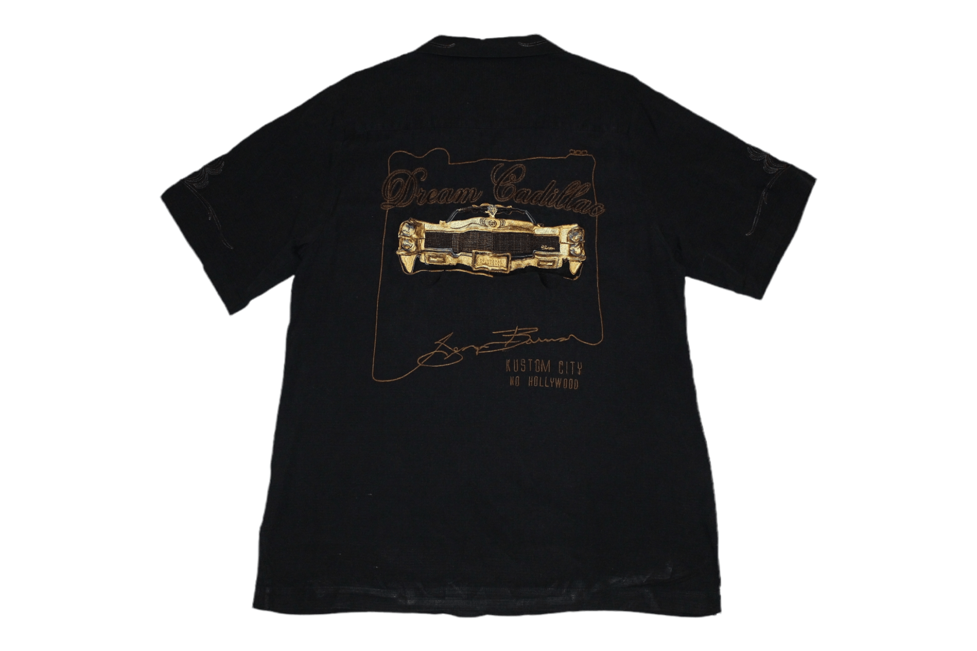 Cadillac 🔥BC Ethic x George Barris "Dream Cadillac" Woven Silk Shirt Size US M / EU 48-50 / 2 - 1 Thumbnail