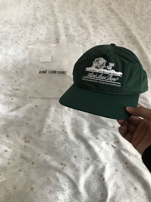 即出荷】 AIME LEON DORE UNISPHERE CAP GREEN キャップ