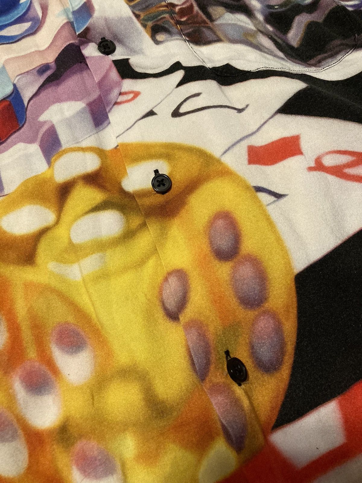 Supreme Supreme Casino Rayon Shirt Black FW18 XL Size US XL / EU 56 / 4 - 4 Thumbnail