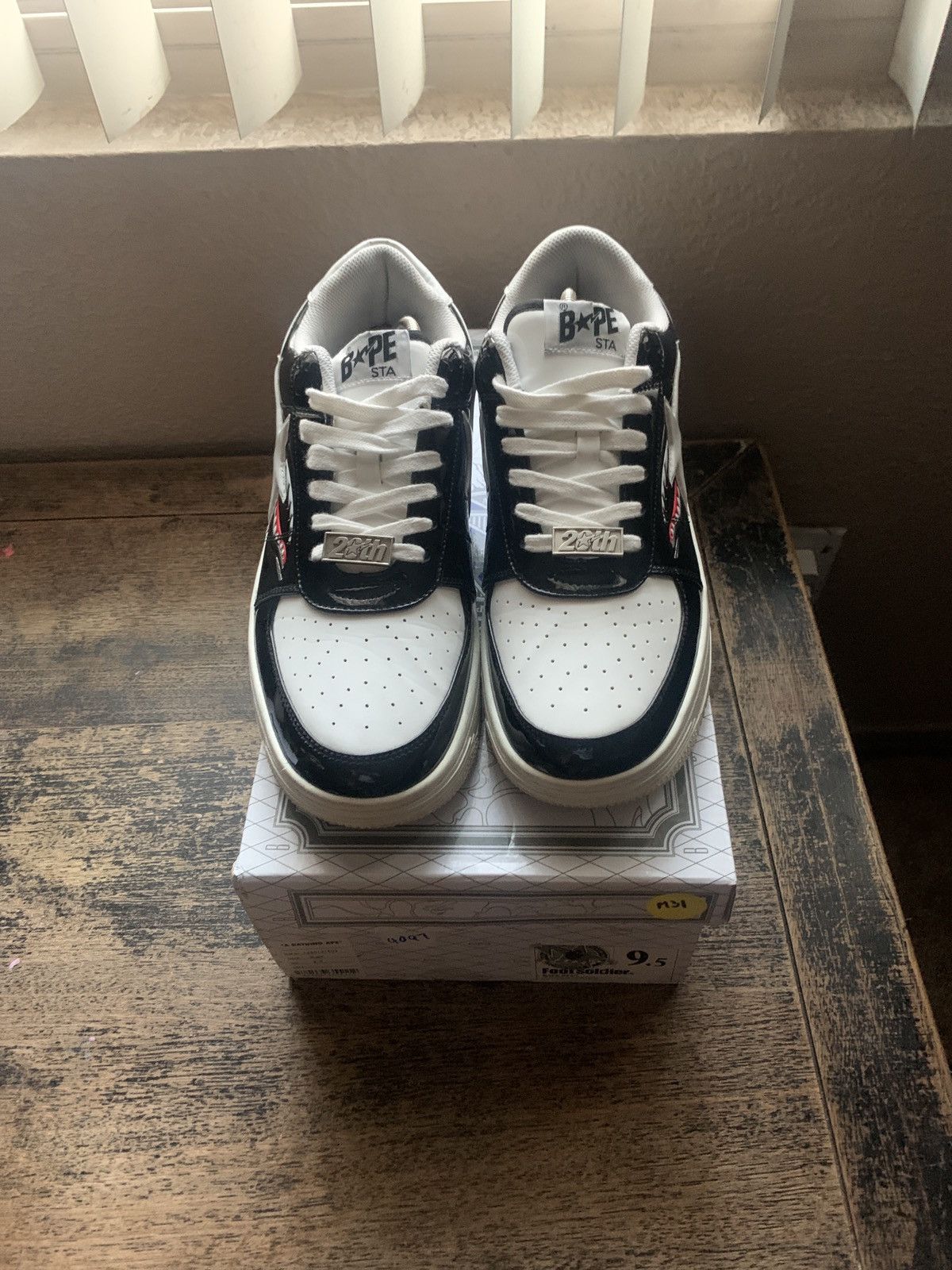 Bape Bapesta Low M1 Shark Face Size US 9.5 / EU 42-43 - 3 Thumbnail