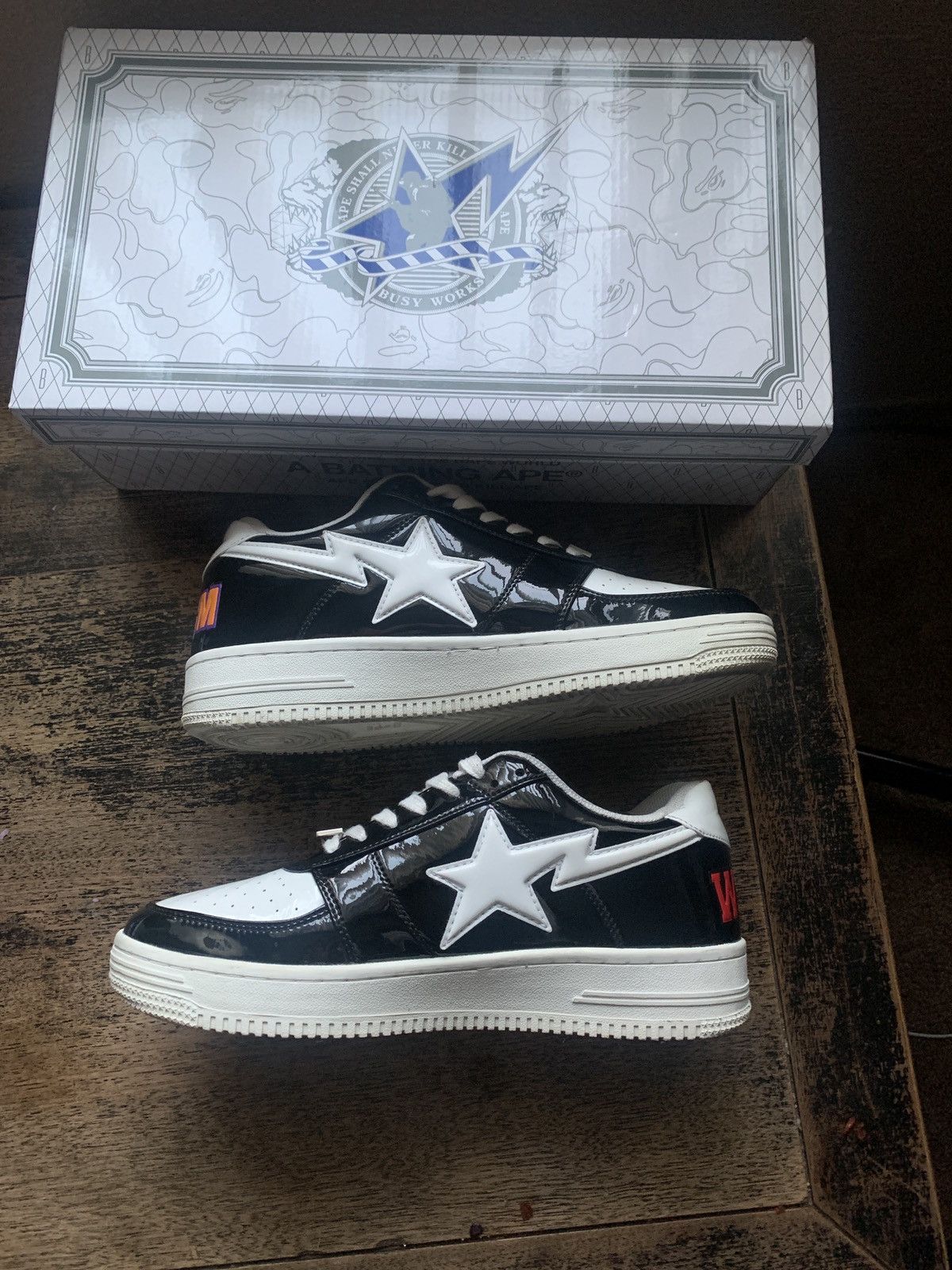 Bape Bapesta Low M1 Shark Face Size US 9.5 / EU 42-43 - 2 Thumbnail