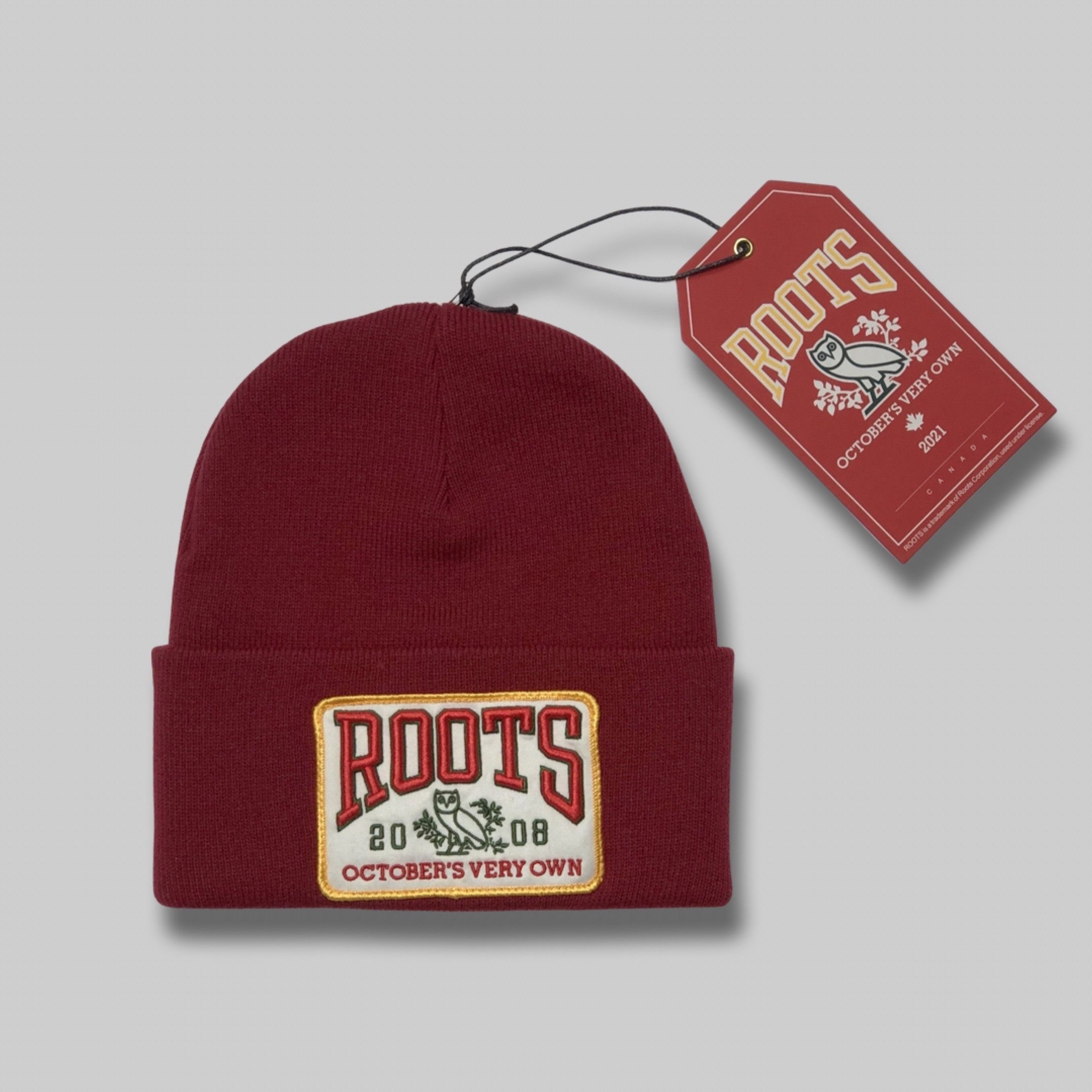 Drake OVO X ROOTS PATCH TOQUE BEANIE Size ONE SIZE - 1 Thumbnail