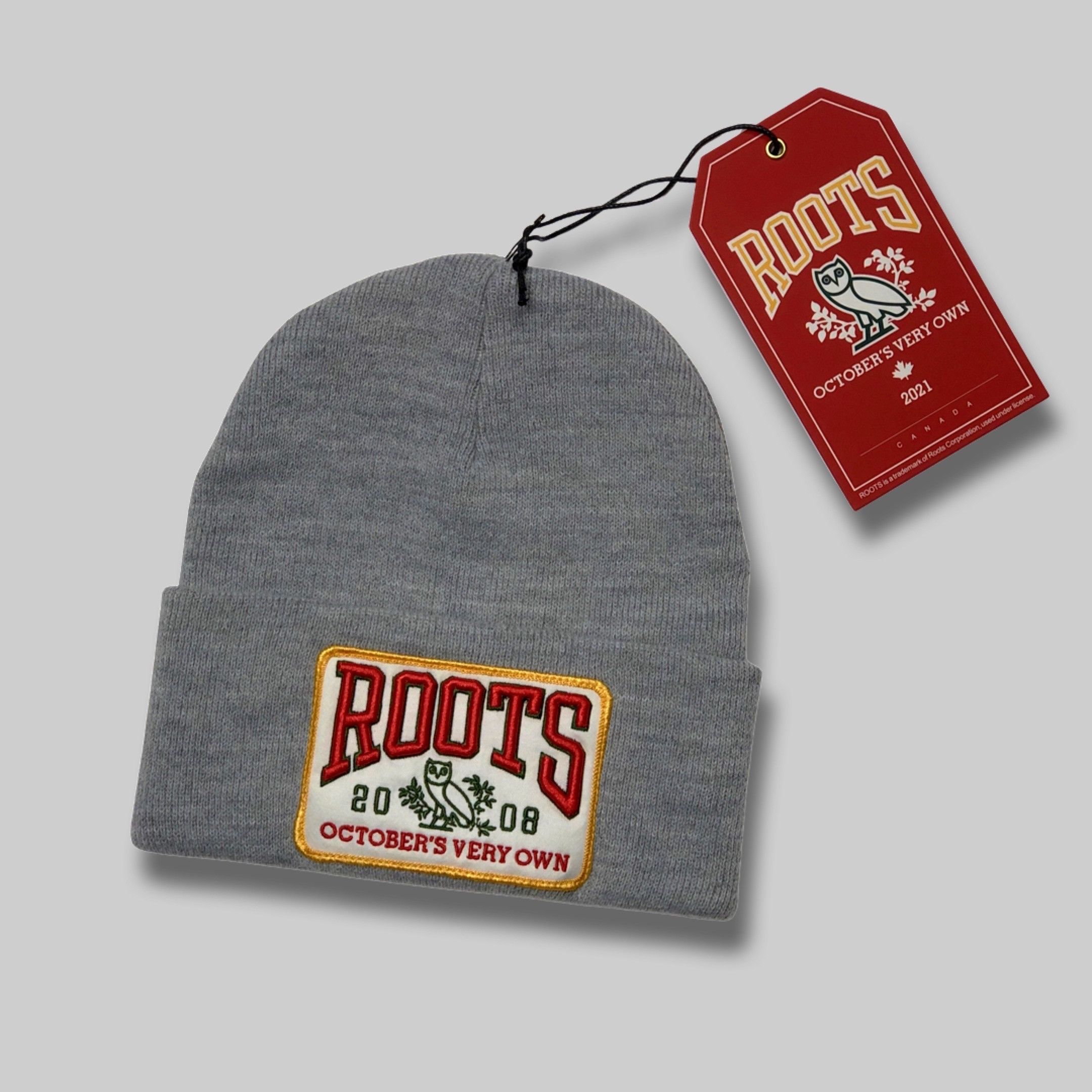 Drake OVO X ROOTS PATCH TOQUE BEANIE Size ONE SIZE - 2 Thumbnail
