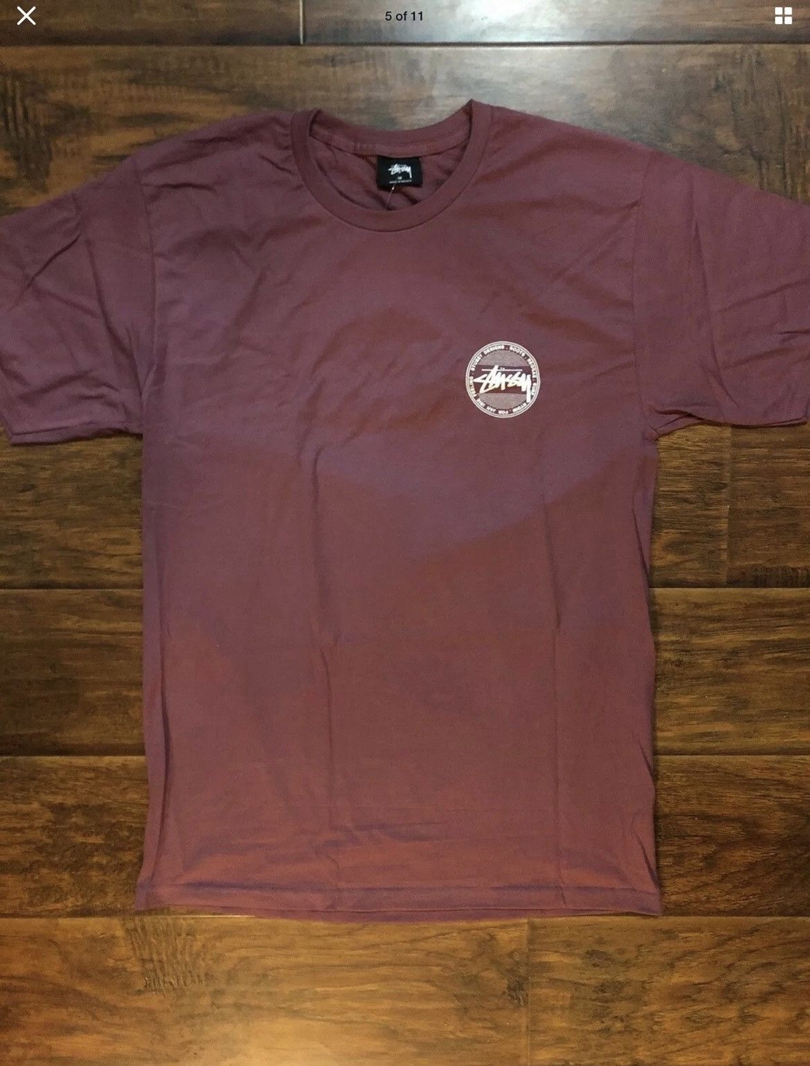 Designer Stussy Irie Surf Dot Berry Tee Shirt Size Small Size US S / EU 44-46 / 1 - 3 Thumbnail