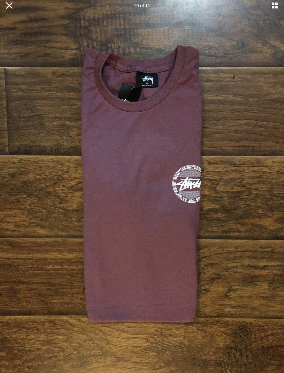 Designer Stussy Irie Surf Dot Berry Tee Shirt Size Small Size US S / EU 44-46 / 1 - 5 Thumbnail