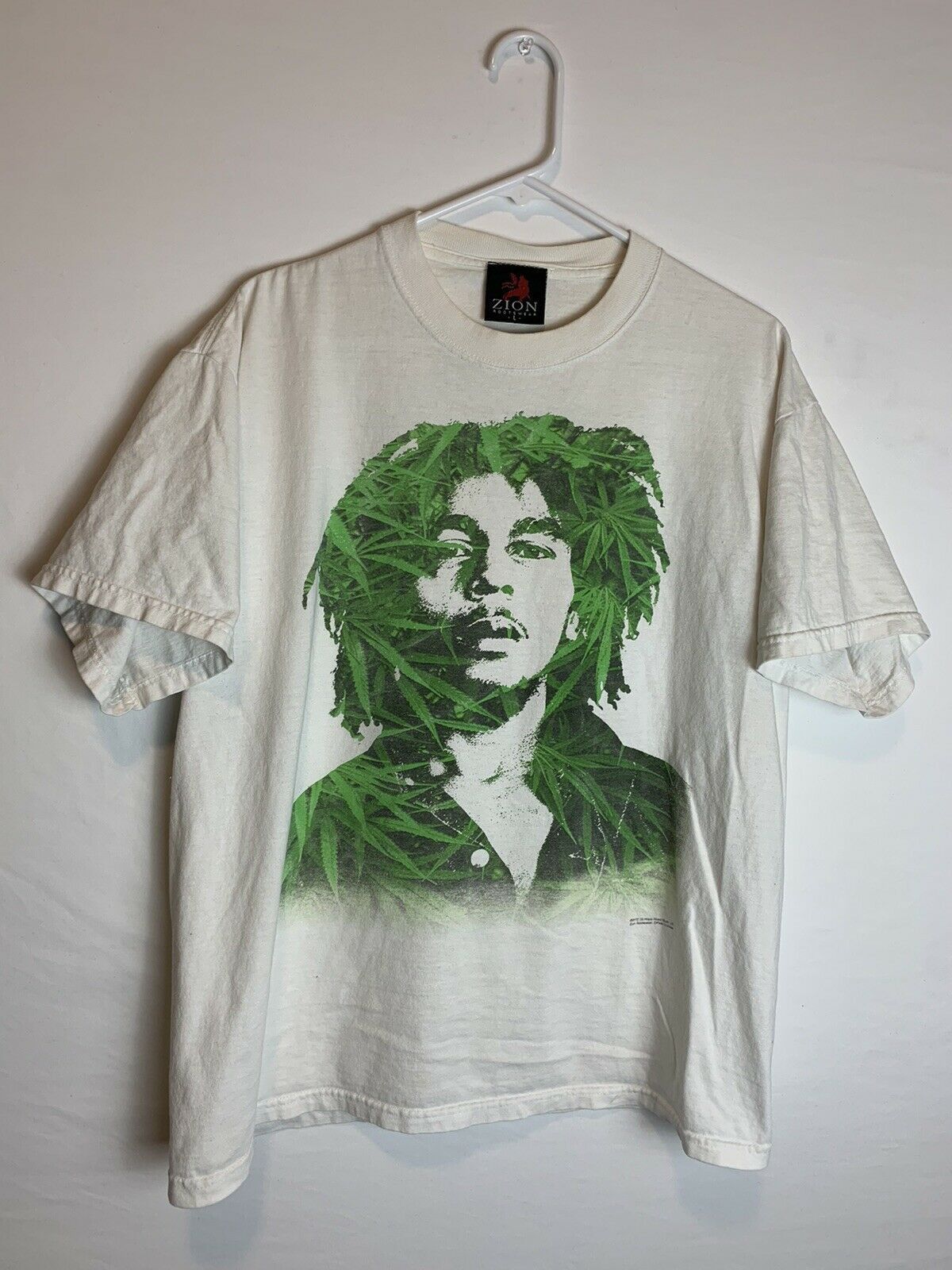 Zion Rootswear Bob Marley Pot Leaf Stoked Zion Rootswear