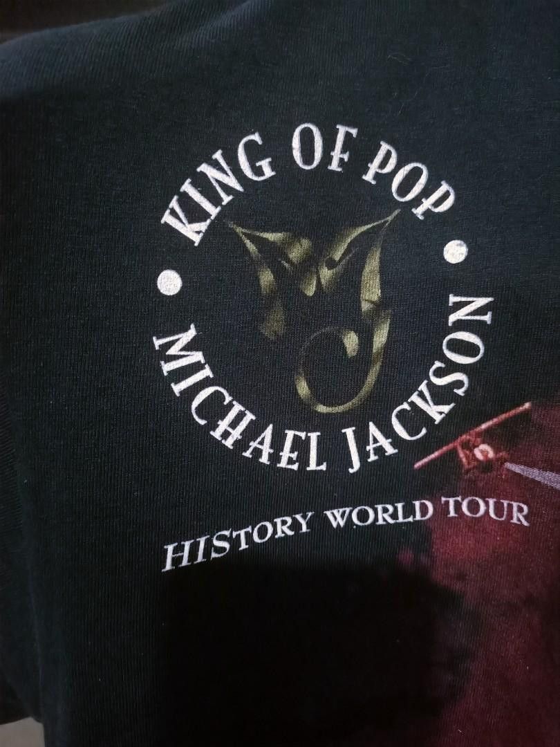 Michael Jackson Vintage 90s Michael Jackson History Tour Tee Size US M / EU 48-50 / 2 - 4 Thumbnail