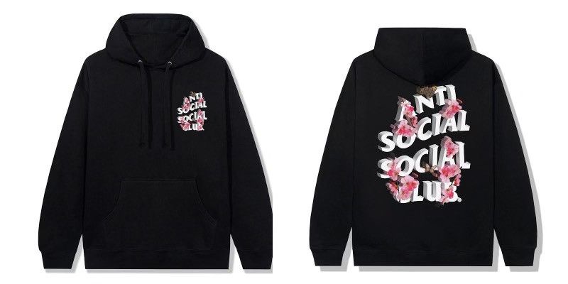 DS Weekly Exclusive White ASSC KKOCH 4K Black Hoodie BAPE