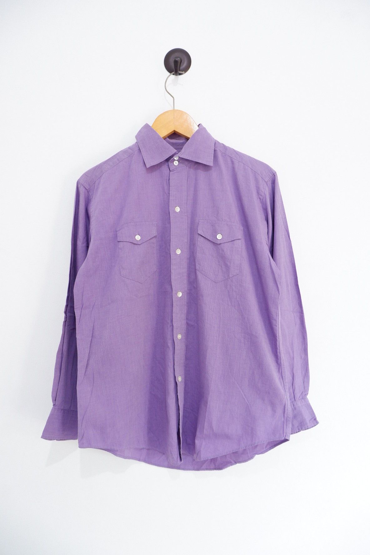 Issey Miyake Vintage Y2K Issey Miyake Button Ups Shirt Size US L / EU 52-54 / 3 - 1 Thumbnail