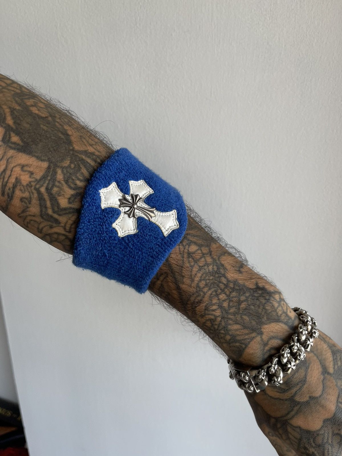 CHROME HEARTS SWEATBAND WRIST (片手のみ) Chrome Hearts Chrome Hearts Sweat Band Wristband | Grailed