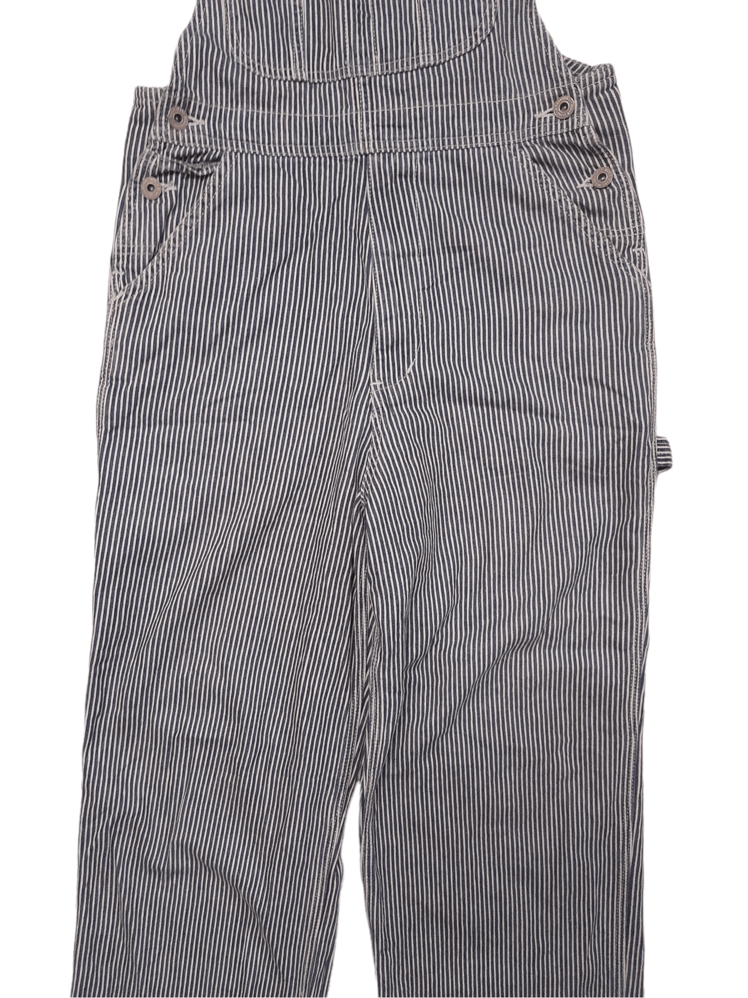 Japanese Brand REALIZE Hickory Overalls Denim Japan (D993) Size US 31 - 3 Thumbnail