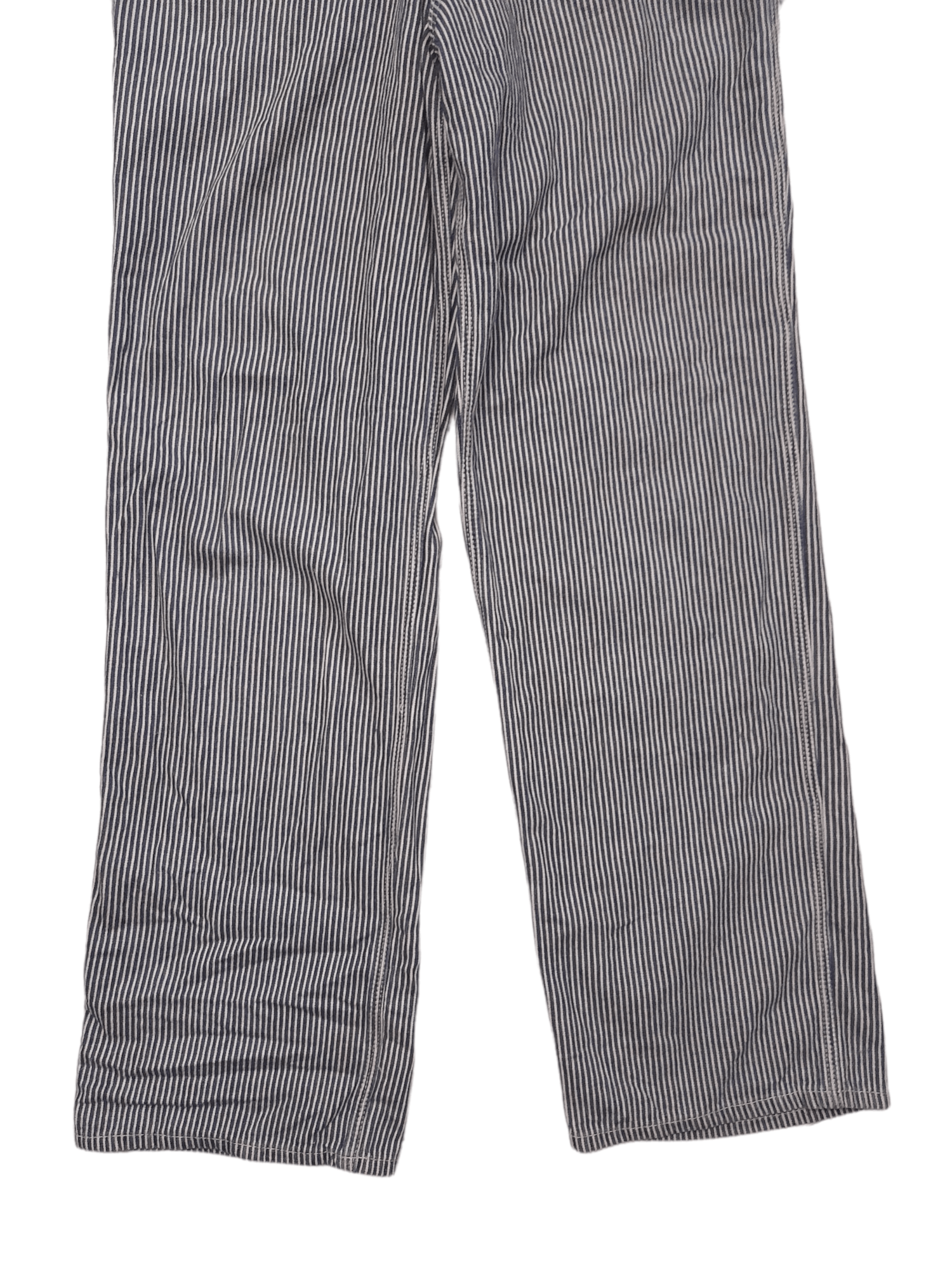 Japanese Brand REALIZE Hickory Overalls Denim Japan (D993) Size US 31 - 5 Thumbnail