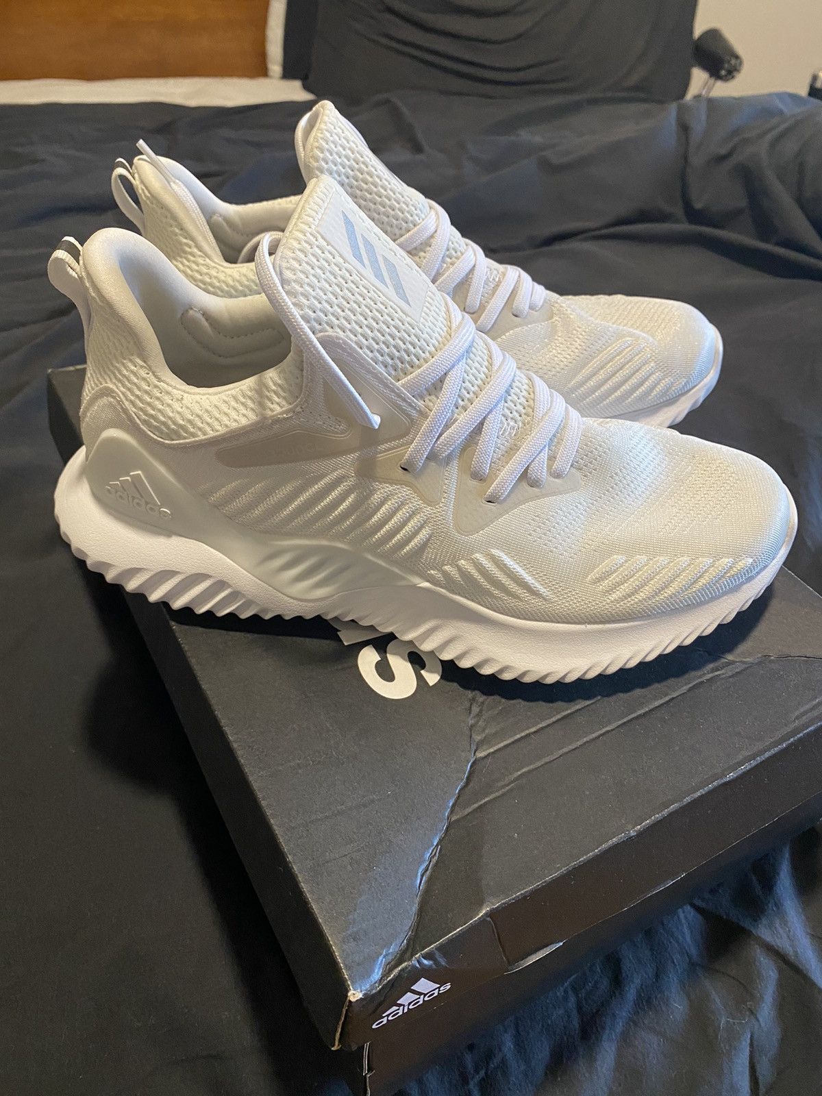 Mens alphabounce beyond white hotsell