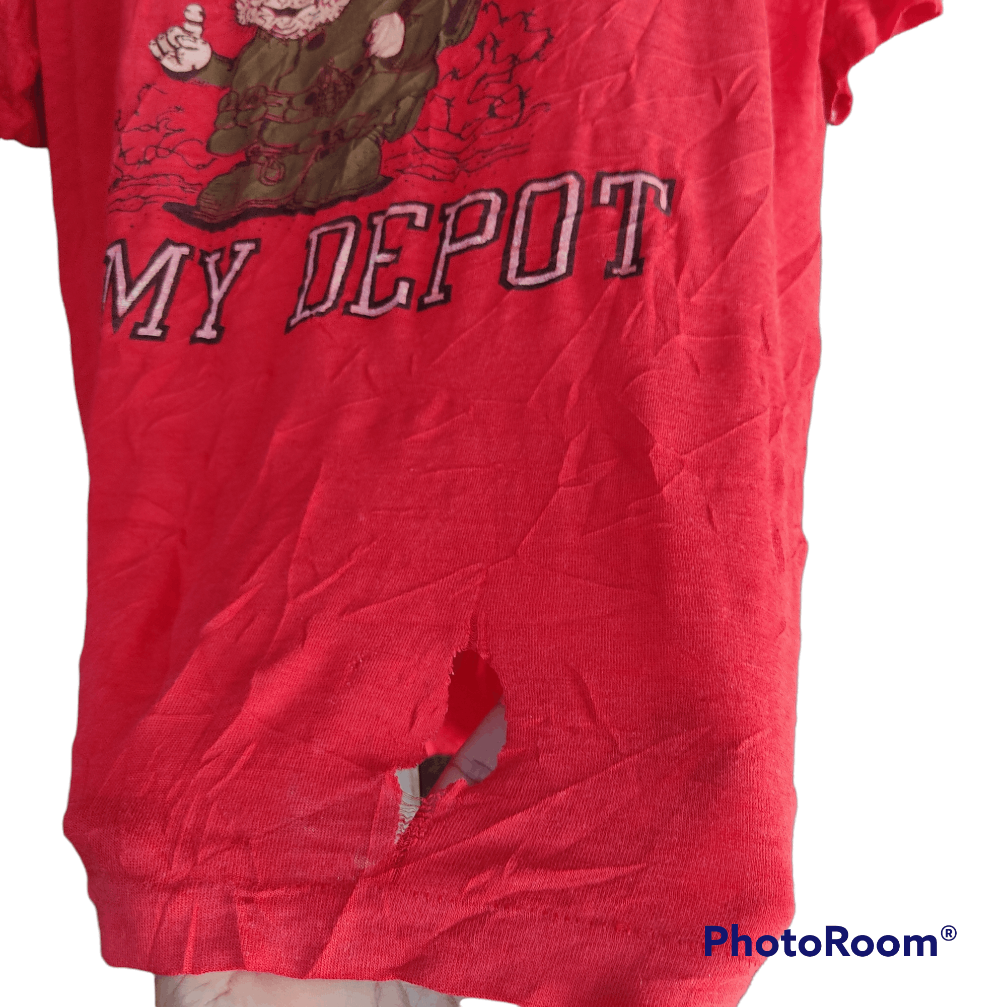 Vintage Tooele Army Depot Trashed Paperthin Tshirts Size US L / EU 52-54 / 3 - 2 Thumbnail