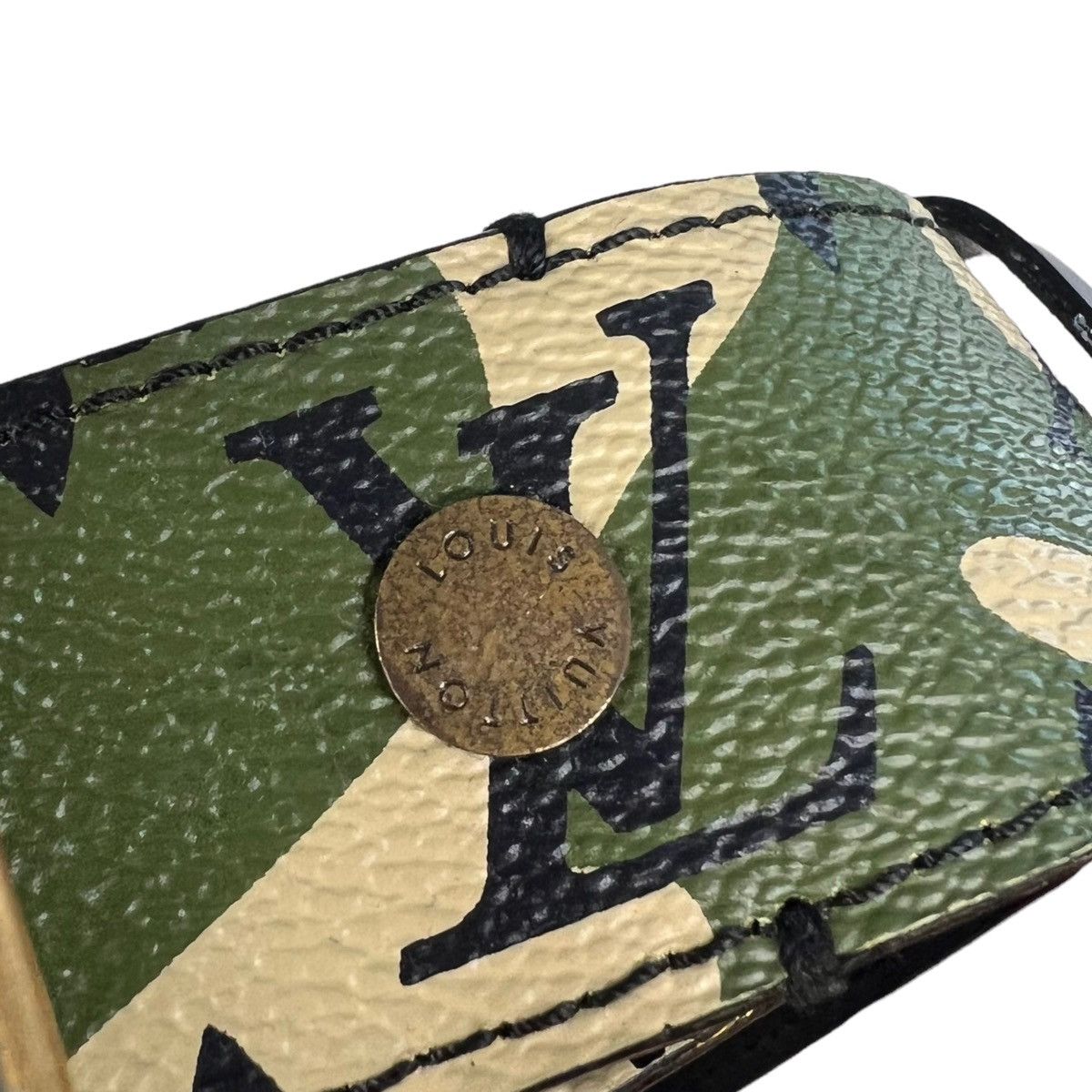 Louis Vuitton × Takashi Murakami Louis Vuitton Camo Murikami Monogramouflage Belt Size ONE SIZE - 6 Thumbnail