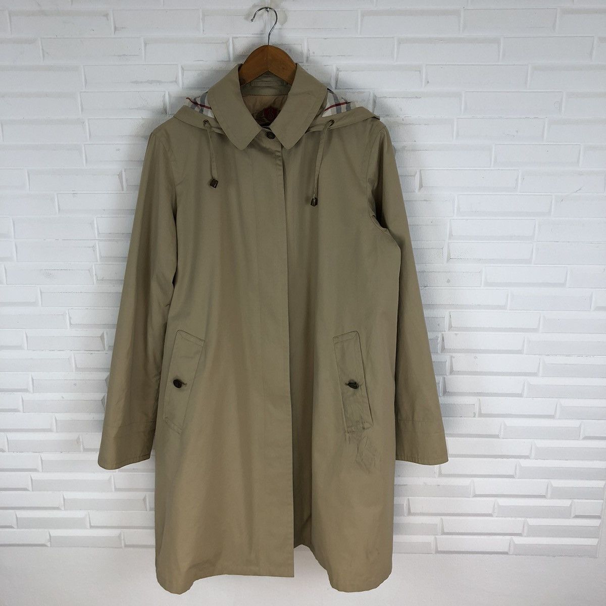 Burberry × Vintage BURBERRY PRORSUM TRENCH COAT NOVA CHECK Size US M / EU 48-50 / 2 - 6 Thumbnail