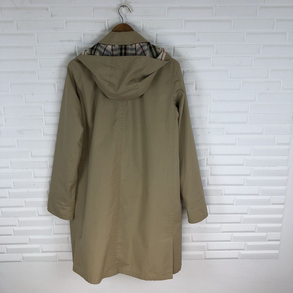 Burberry × Vintage BURBERRY PRORSUM TRENCH COAT NOVA CHECK Size US M / EU 48-50 / 2 - 7 Thumbnail