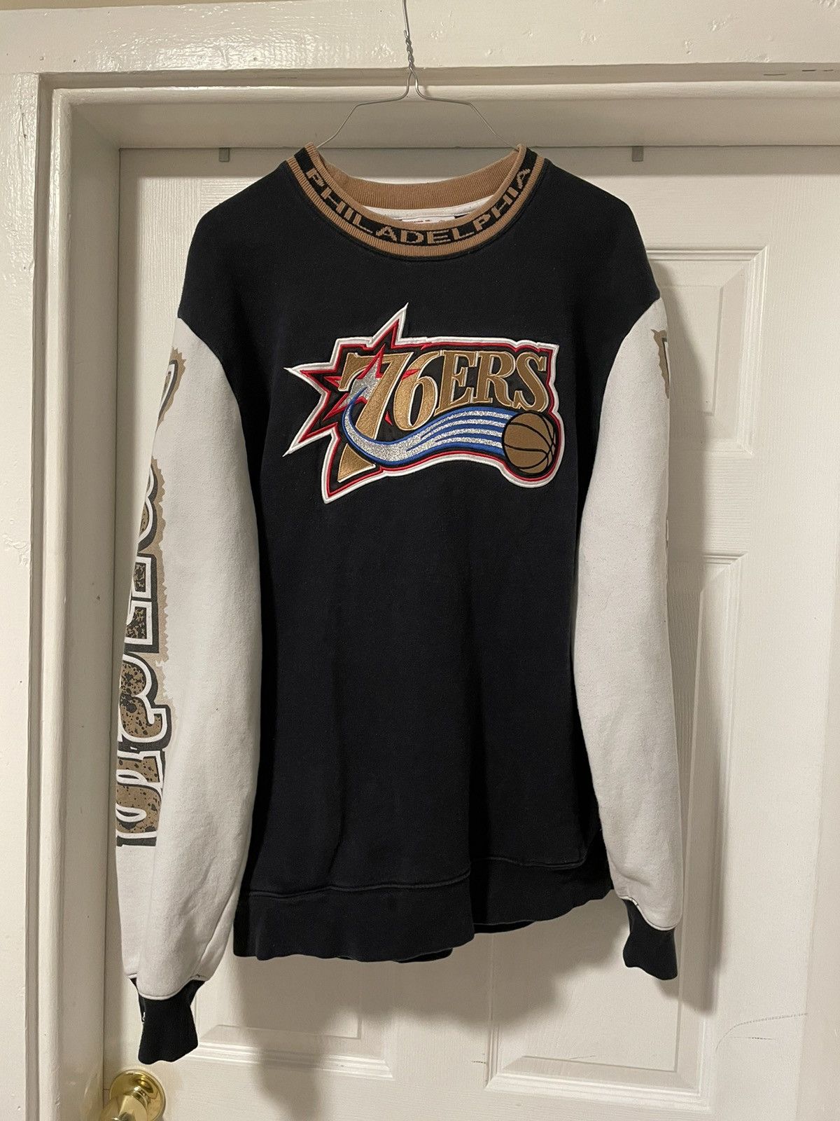 sixers nike sweatshirt