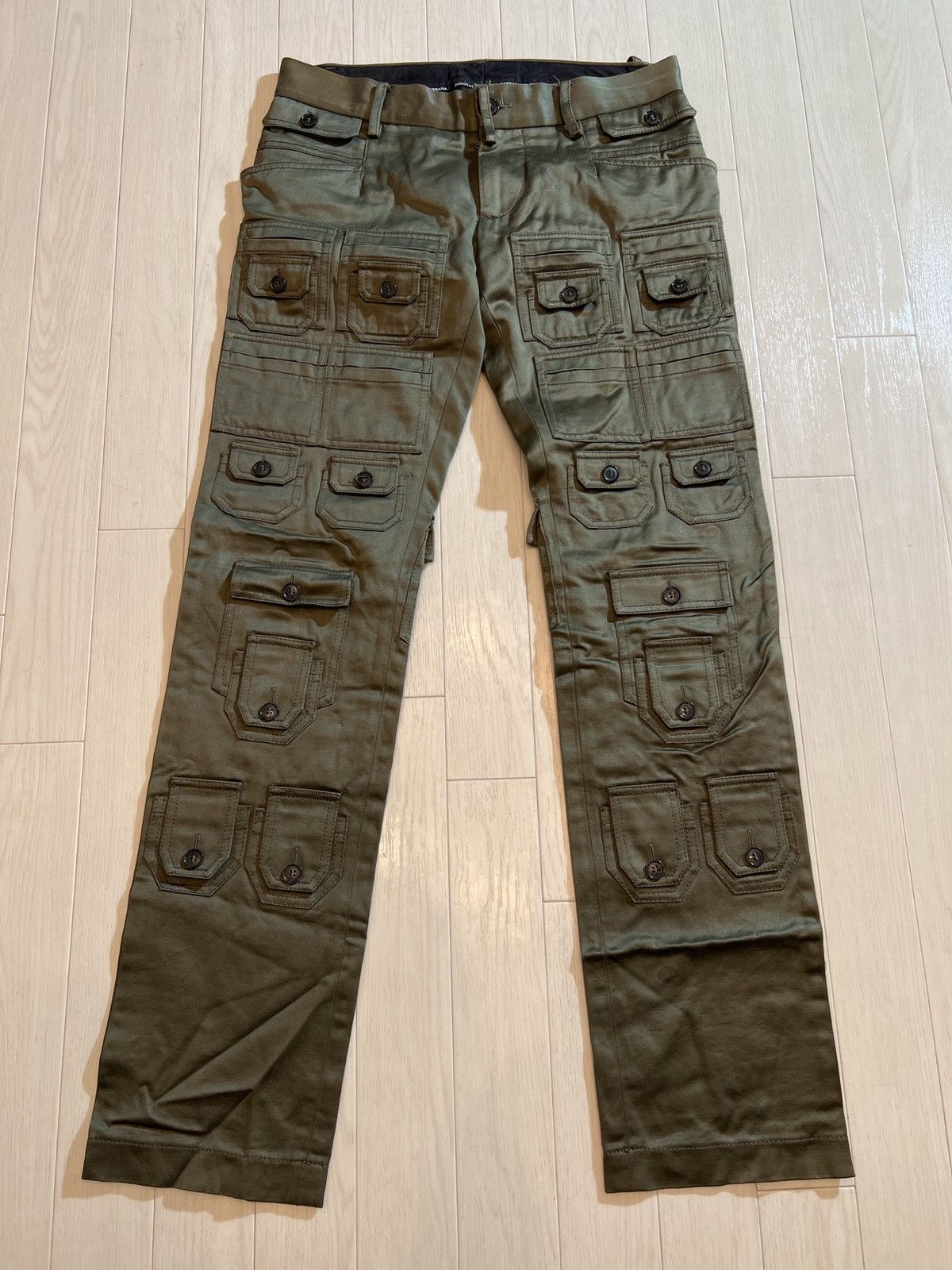 Dolce & Gabbana Mulch Pocket Cargo Pant