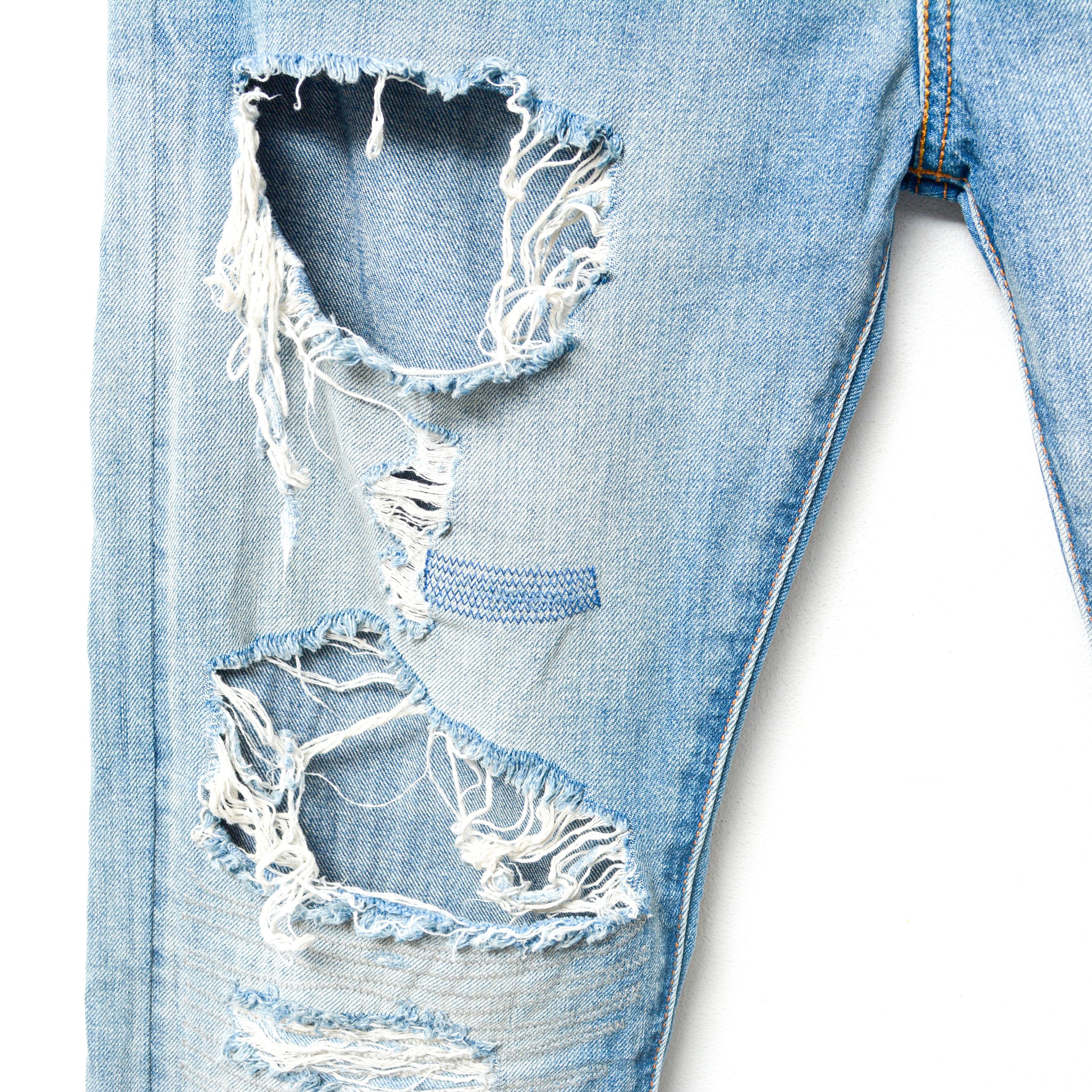 Levi's 508 W31 L34 Distressed Ripped Jeans Denim Pants Trousers Size US 31 - 3 Thumbnail