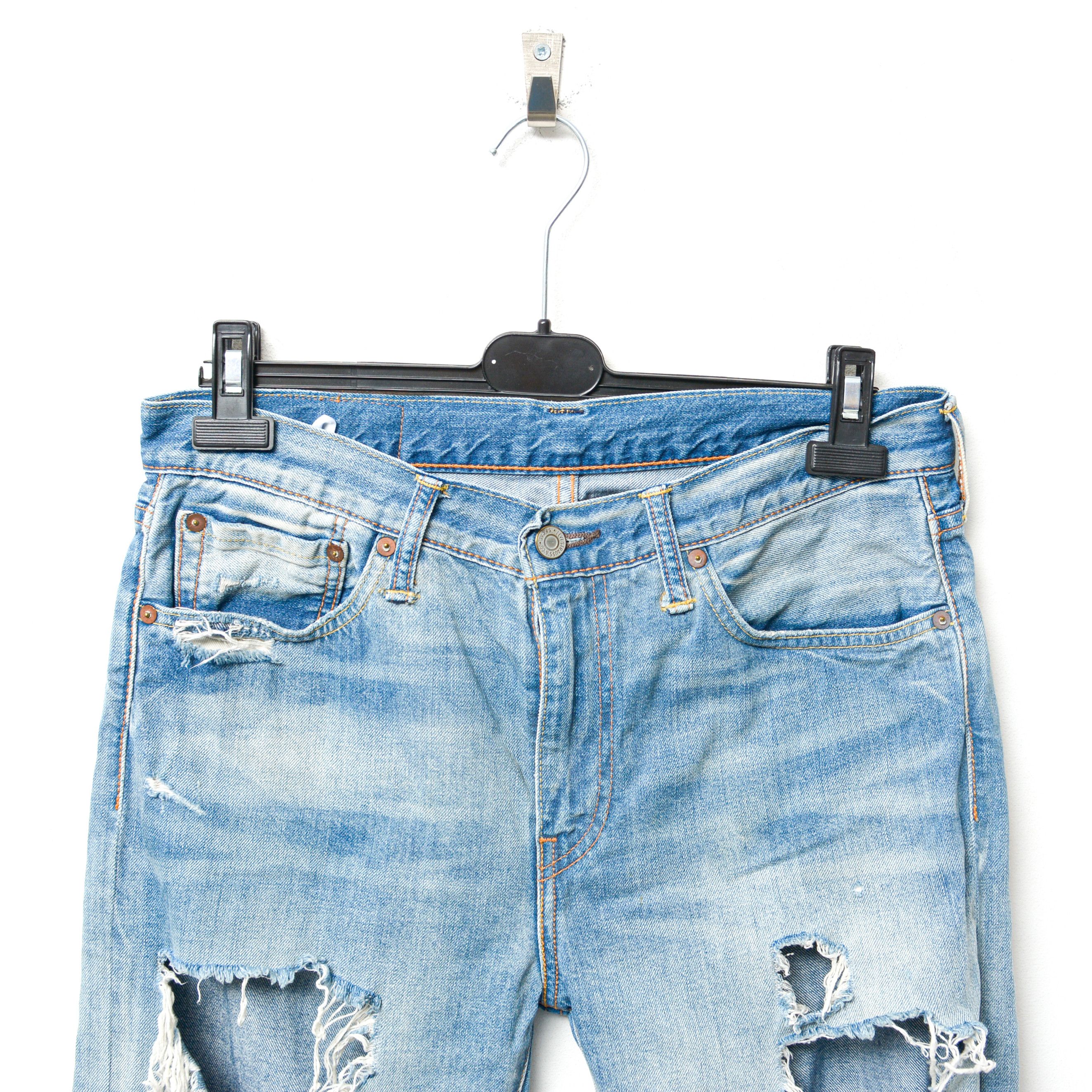 Levi's 508 W31 L34 Distressed Ripped Jeans Denim Pants Trousers Size US 31 - 2 Thumbnail