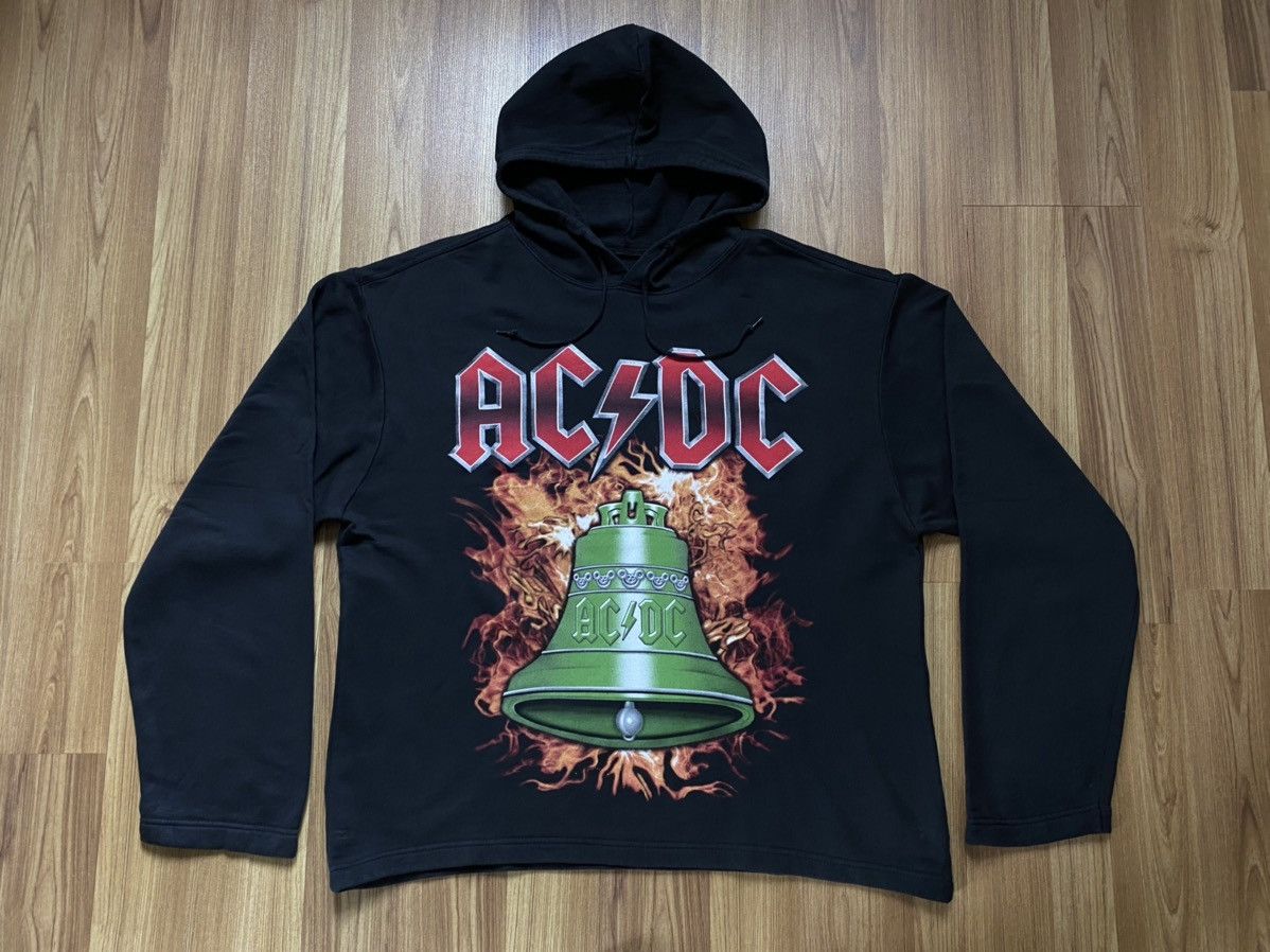 Band Tees Vintage AC/DC Hoodie like Metallica Pink Floyd Y2K Size US XL / EU 56 / 4 - 1 Thumbnail