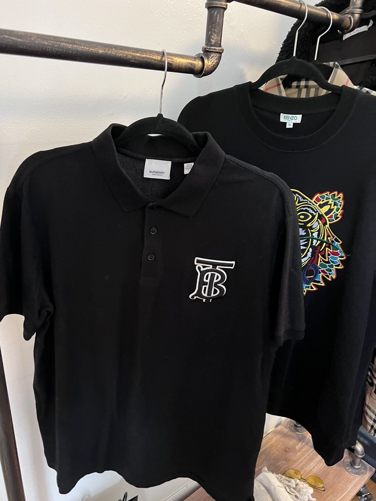 Burberry Burbery Polo Big logo TB Size US L / EU 52-54 / 3 - 1 Thumbnail