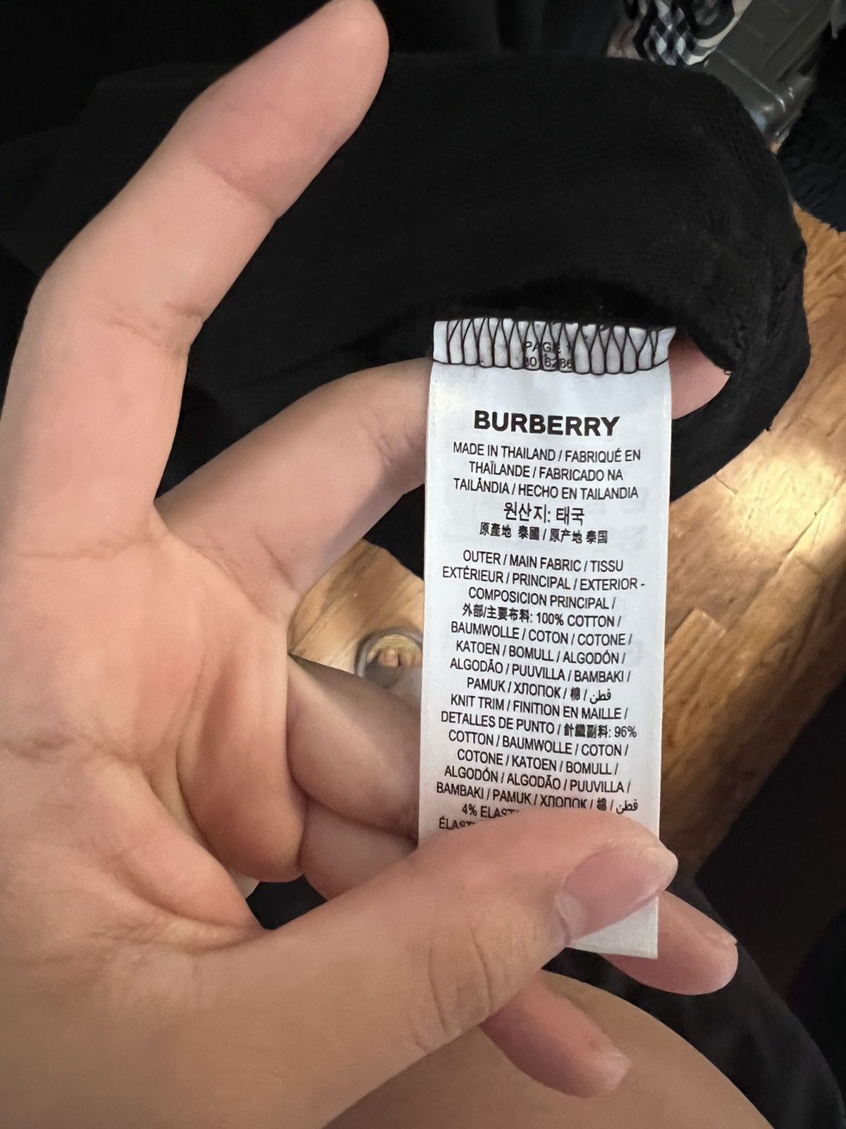 Burberry Burbery Polo Big logo TB Size US L / EU 52-54 / 3 - 5 Thumbnail