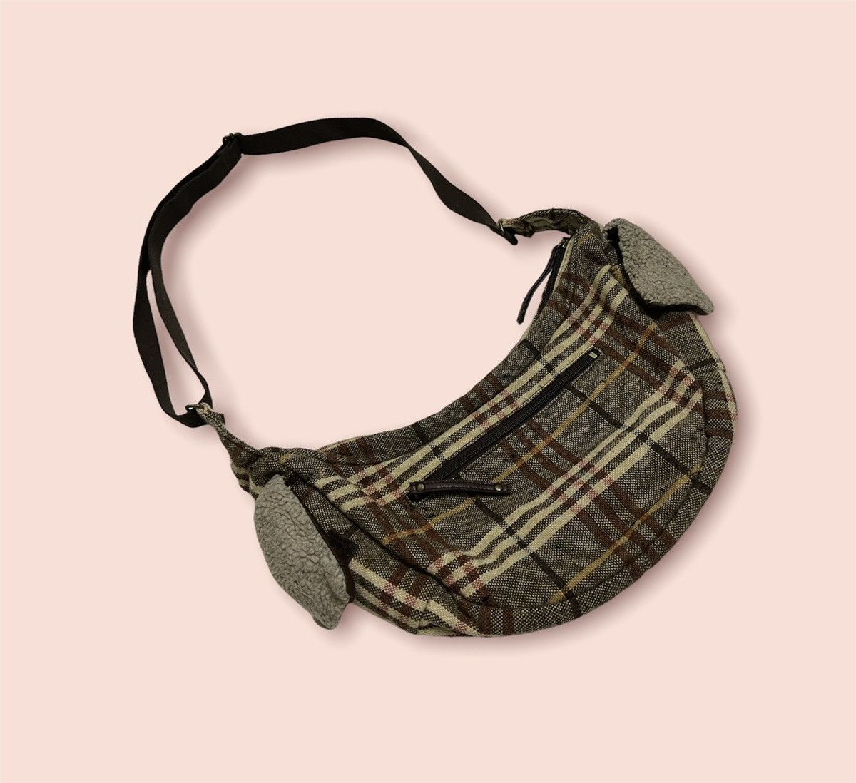 Columbia × Vintage VINTAGE COLUMBIA PLAIN BANANA CROSSBODY BAG Size ONE SIZE - 4 Thumbnail