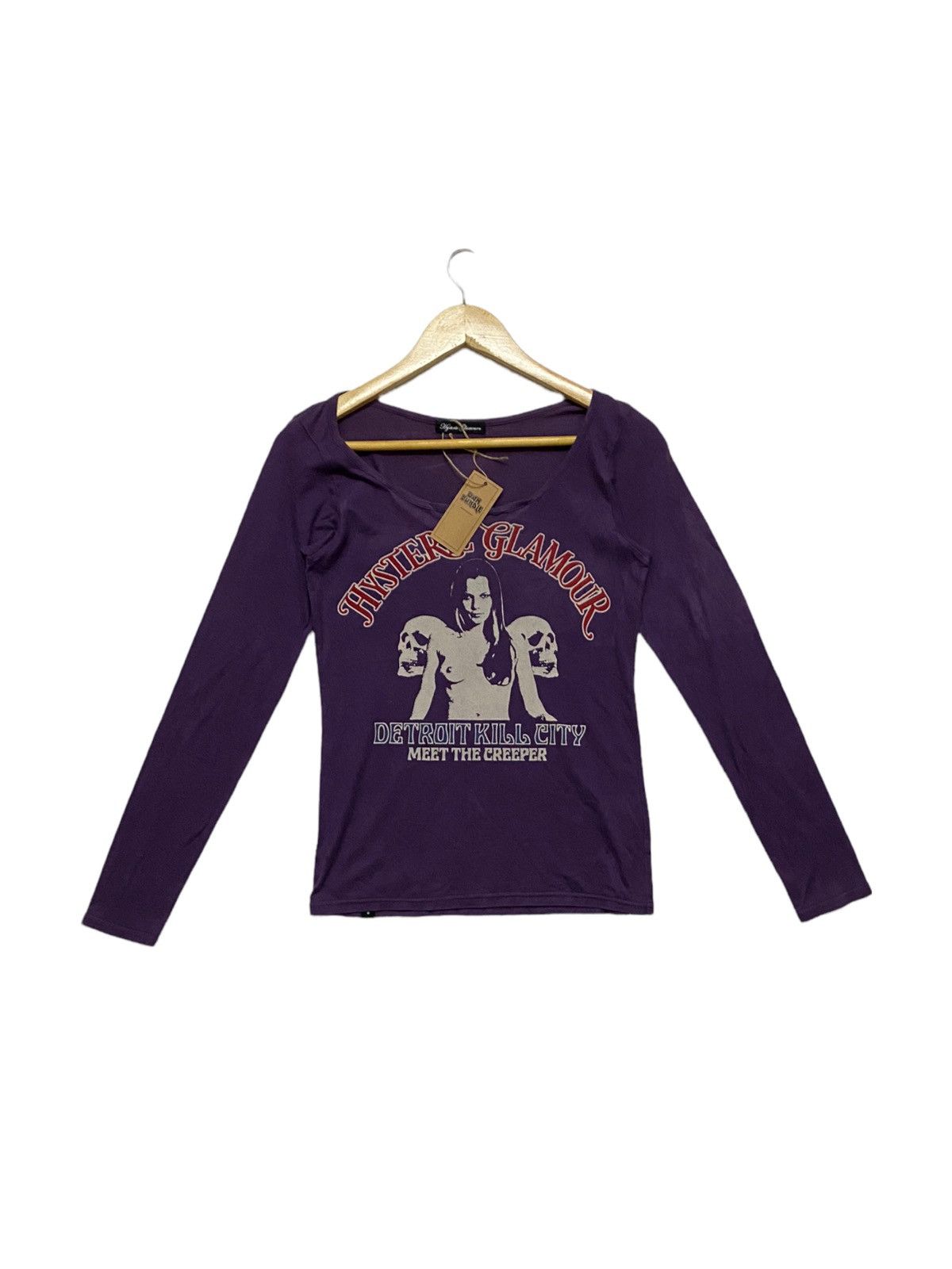 Hysteric Glamour Hysteric Glamour Detroit Kill City Wide Neck Long