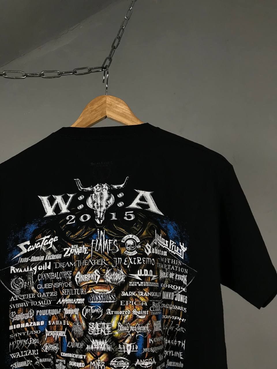 Band Tees Wacken 2015 vintage rock band tour tee Size US M / EU 48-50 / 2 - 6 Thumbnail