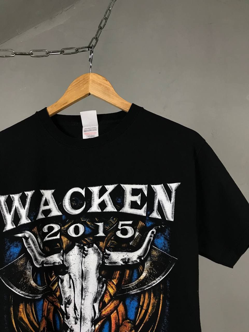 Band Tees Wacken 2015 vintage rock band tour tee Size US M / EU 48-50 / 2 - 2 Thumbnail