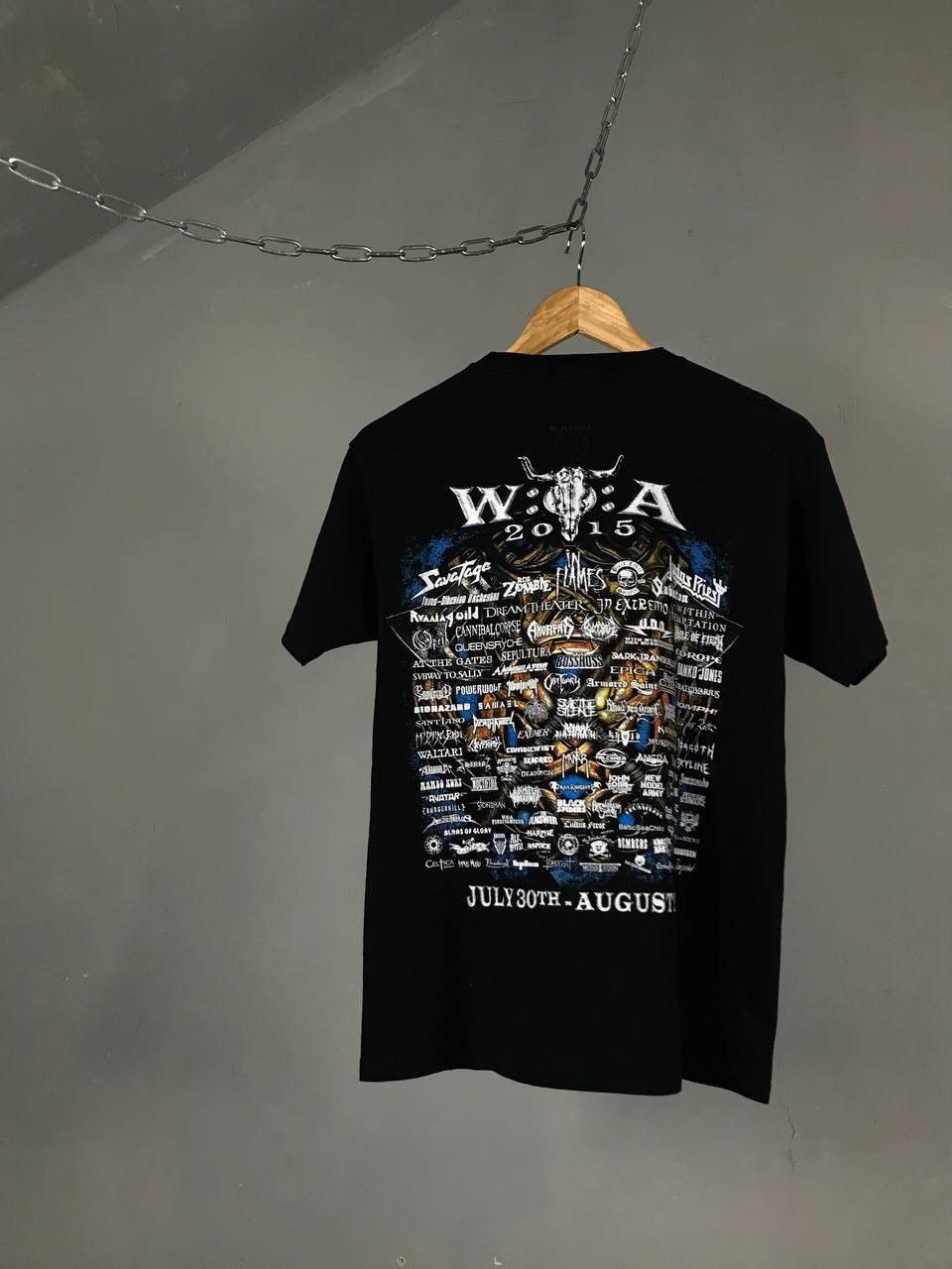 Band Tees Wacken 2015 vintage rock band tour tee Size US M / EU 48-50 / 2 - 5 Thumbnail