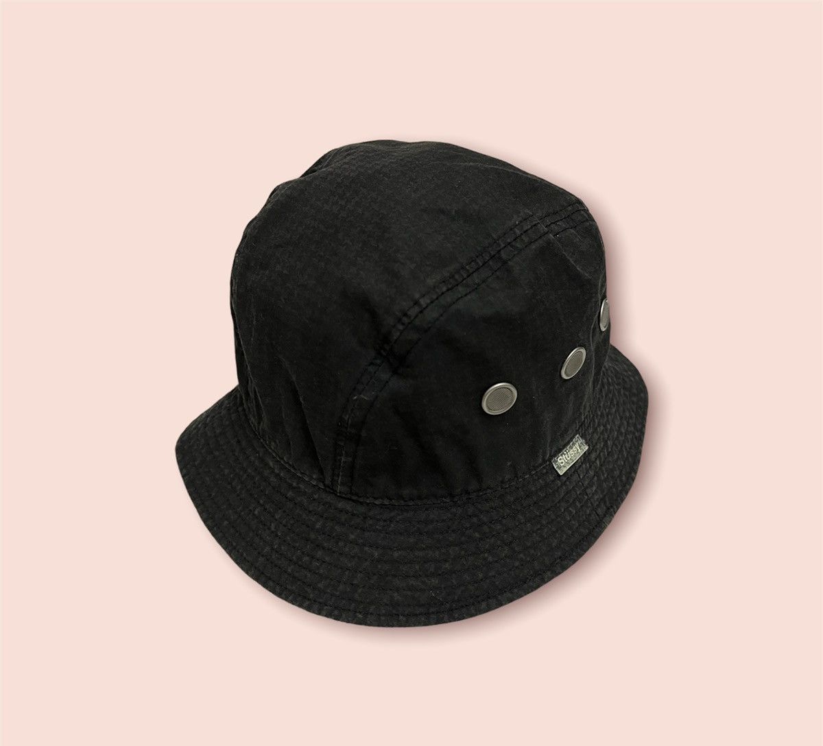 Stussy × Vintage VINTAGE STUSSY VINTAGE 3 PANEL BUCKET HAT Size ONE SIZE - 1 Thumbnail
