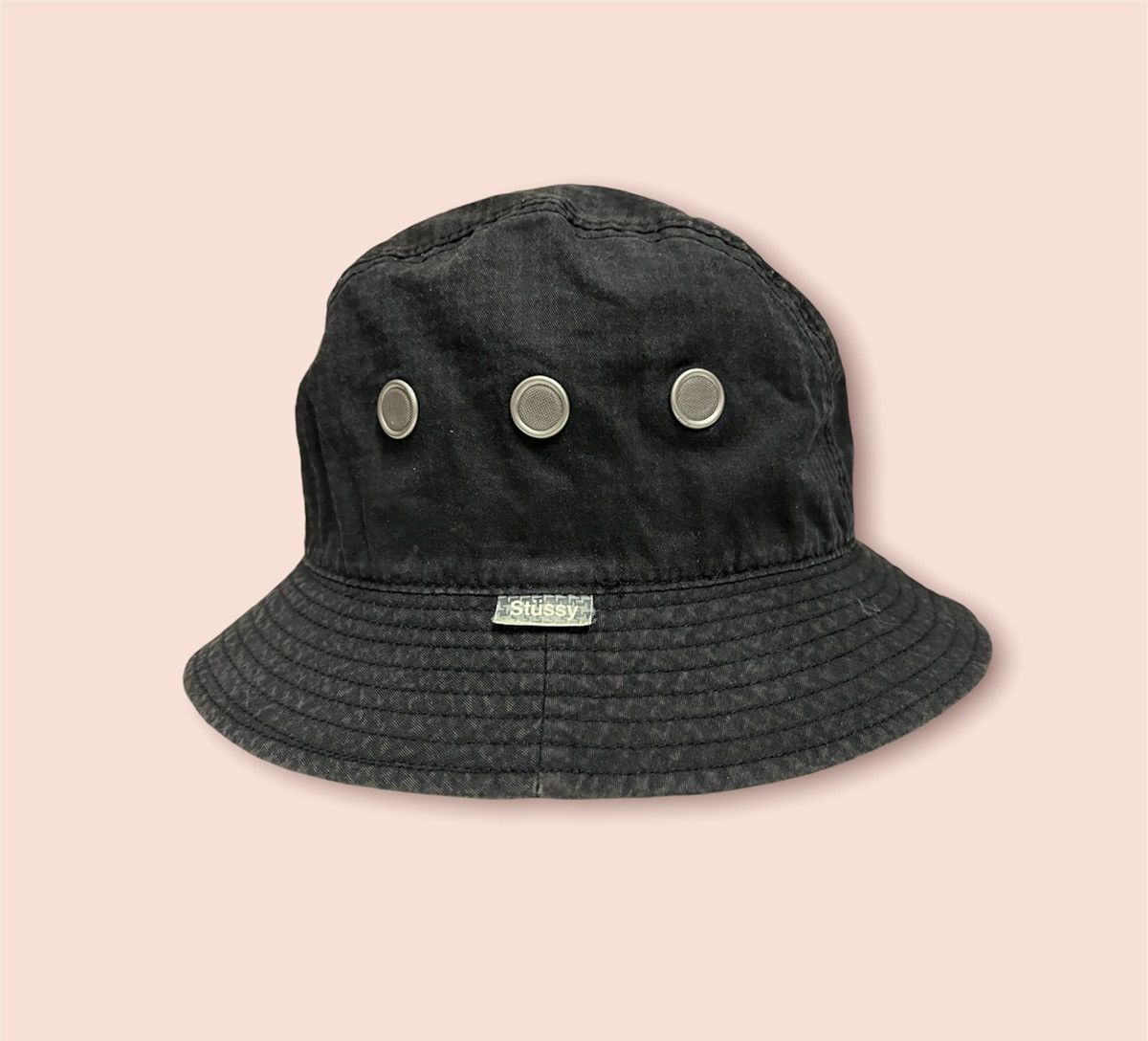 Stussy × Vintage VINTAGE STUSSY VINTAGE 3 PANEL BUCKET HAT Size ONE SIZE - 3 Thumbnail