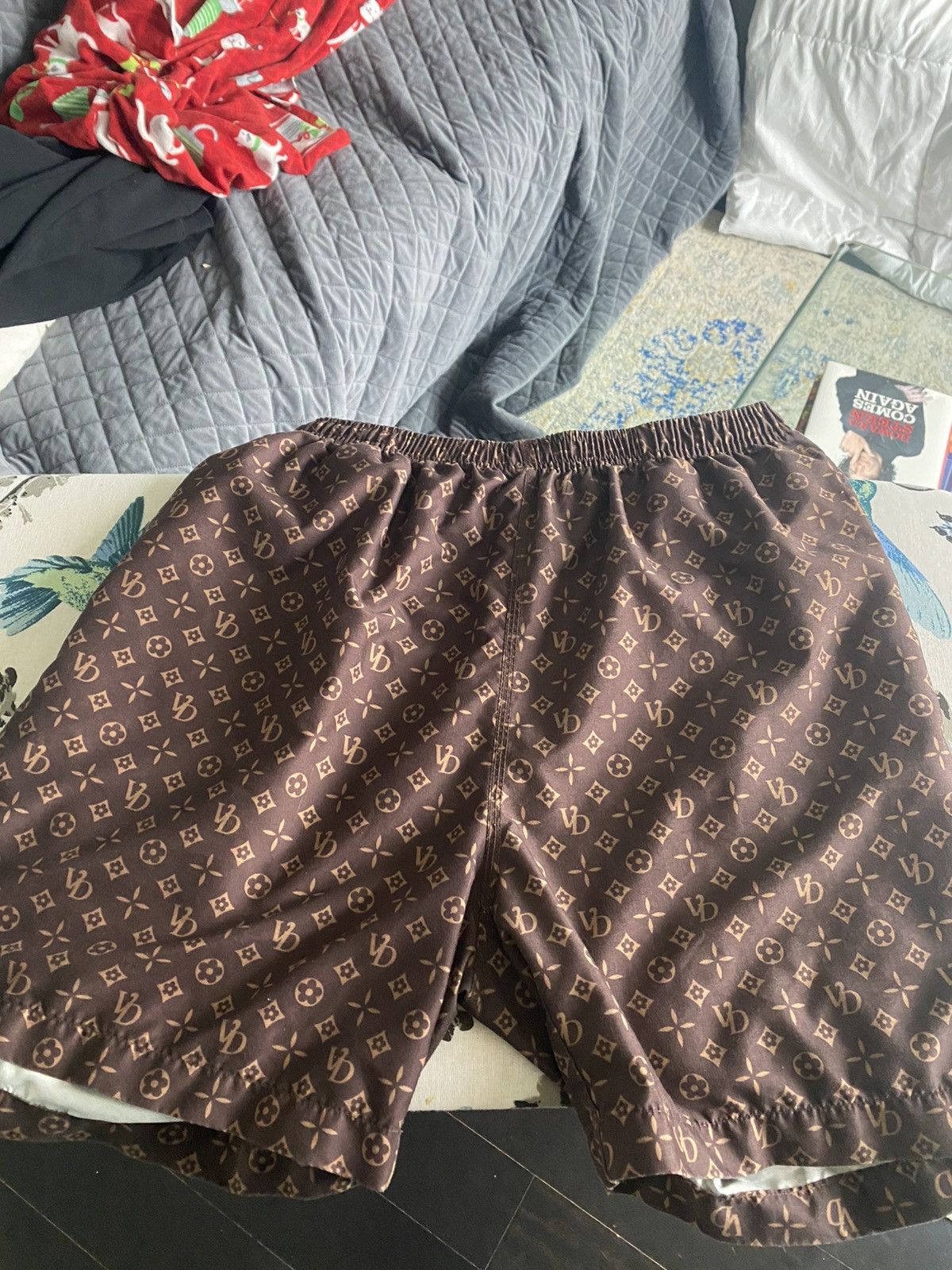 Vandy The Pink VandyThePink Monogram Shorts BROWN 2019 | Grailed