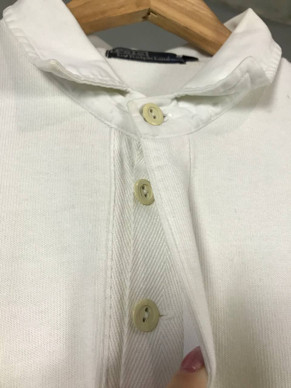 Polo Ralph Lauren × Vintage Polo Ralph Lauren Sport USA vintage polo longsleeve Size US L / EU 52-54 / 3 - 4 Thumbnail
