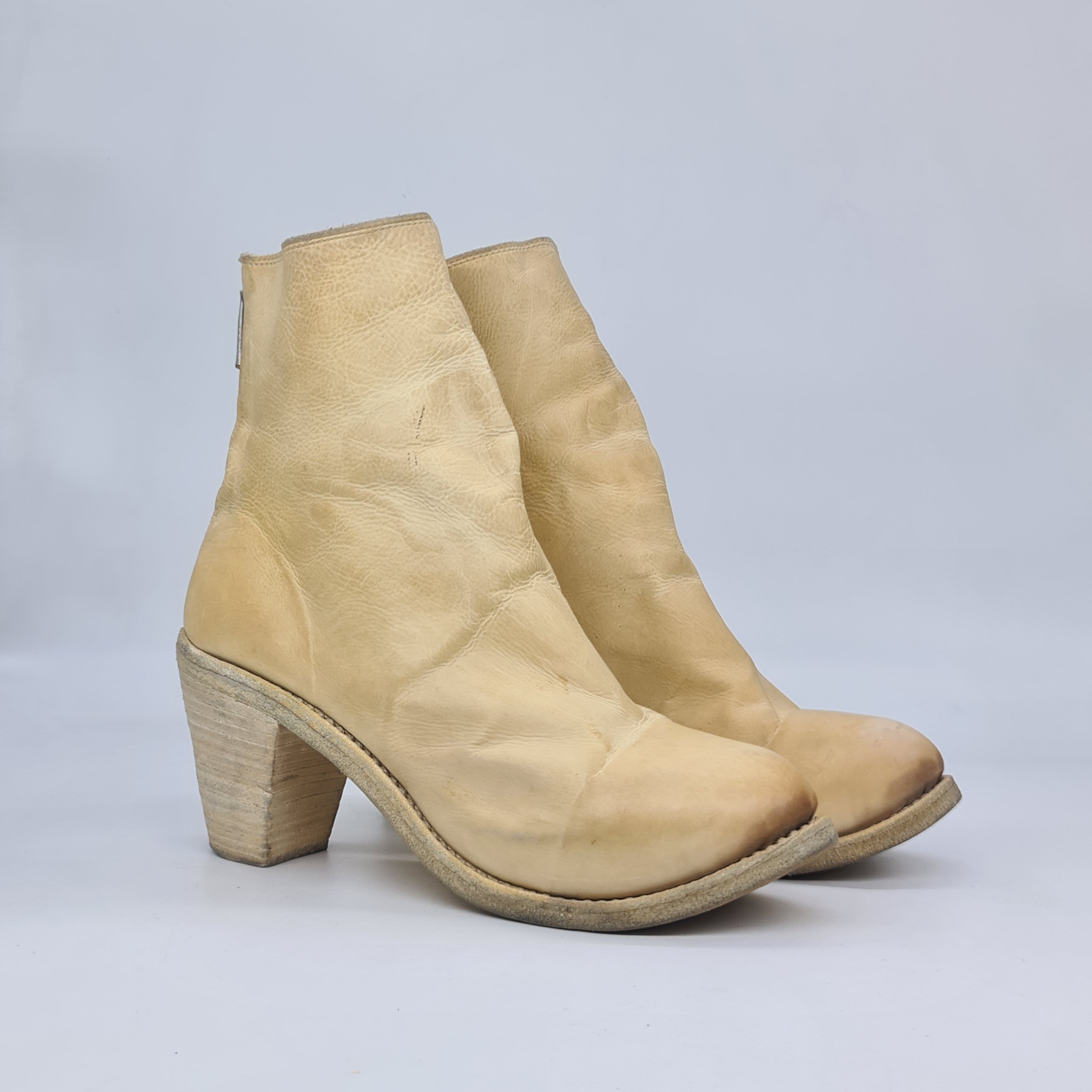 Guidi Guidi - 5006 Heeled Back Zip Boots - Size 36 Size US 5 / EU 37 - 1 Thumbnail