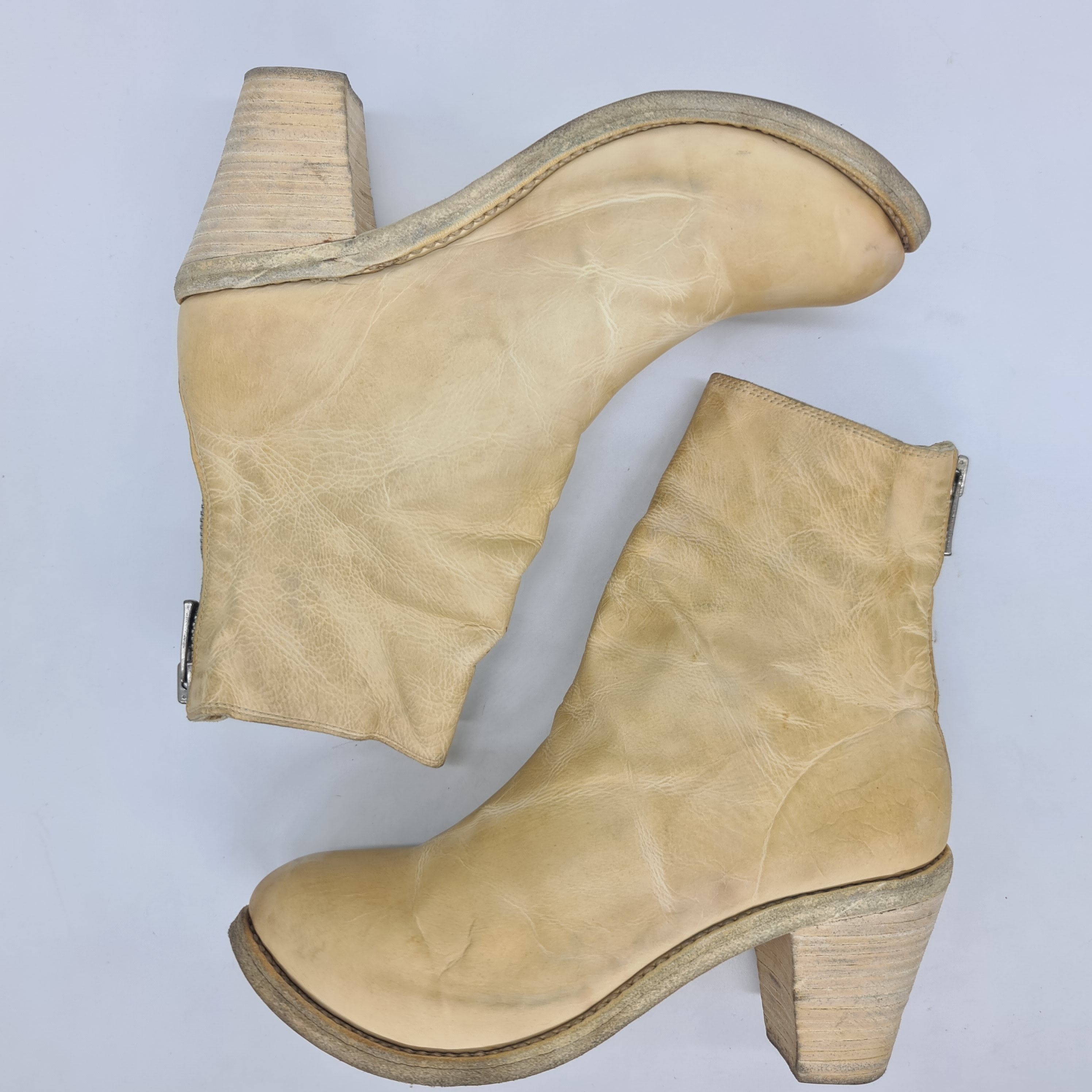Guidi Guidi - 5006 Heeled Back Zip Boots - Size 36 Size US 5 / EU 37 - 4 Thumbnail