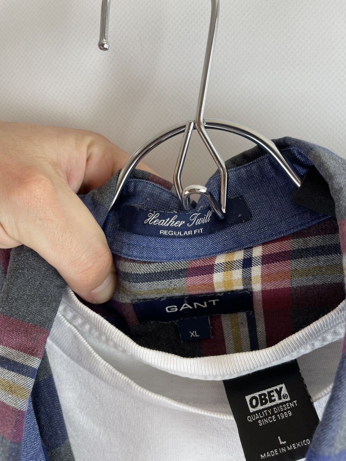 Flannel × Gant Gant checkered flannel shirt travis Scott style Size US XL / EU 56 / 4 - 11 Thumbnail