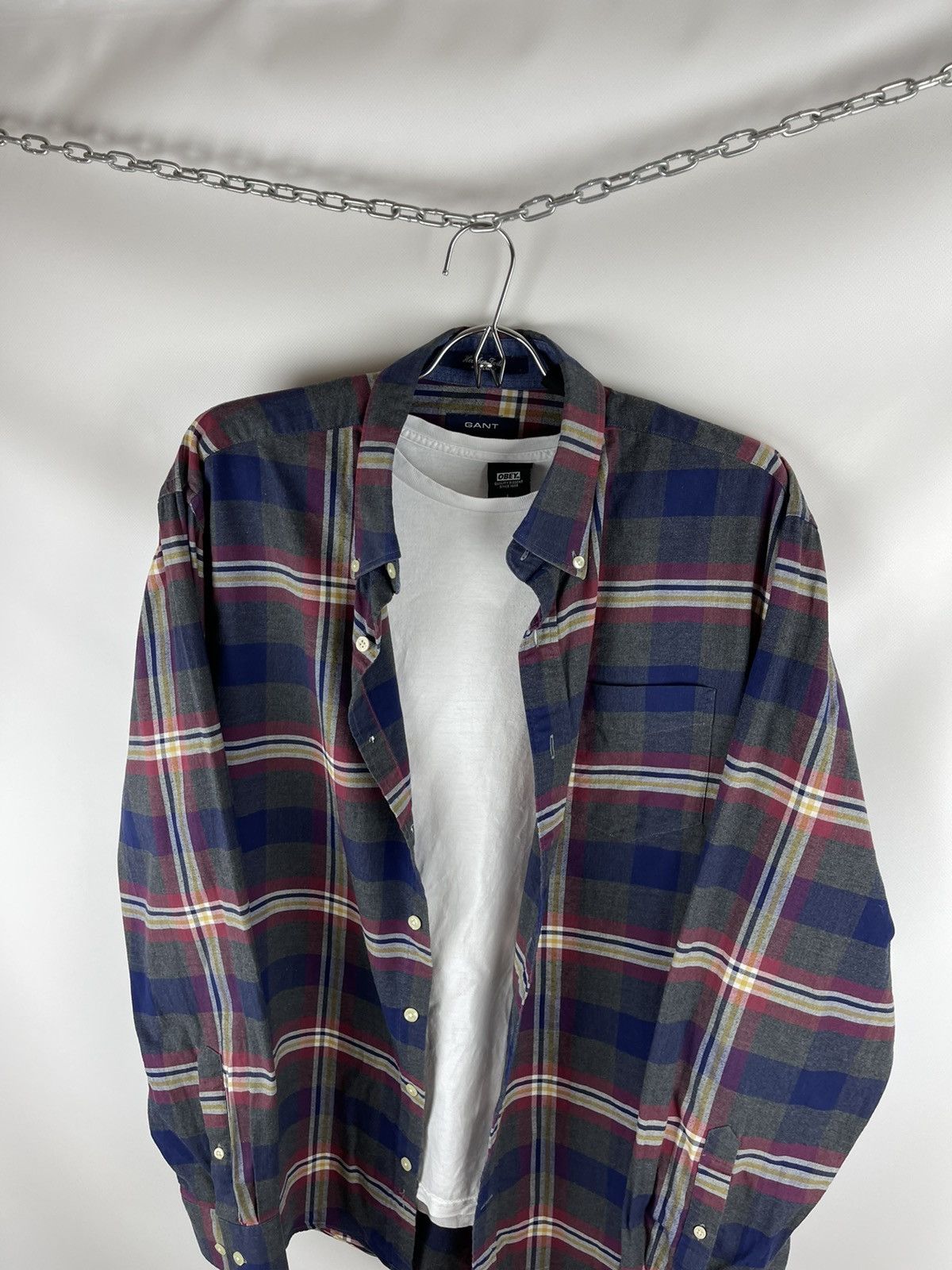 Flannel × Gant Gant checkered flannel shirt travis Scott style Size US XL / EU 56 / 4 - 6 Thumbnail