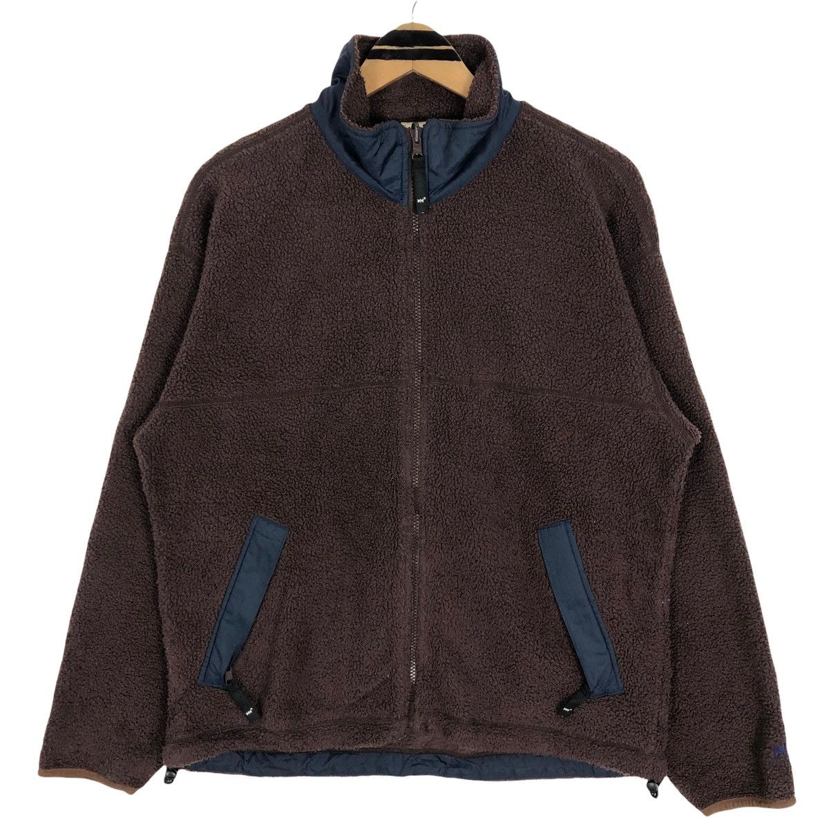 Helly Hansen Vintage Helly Hansen Mock Neck Fleece Sweater Size US L / EU 52-54 / 3 - 1 Thumbnail