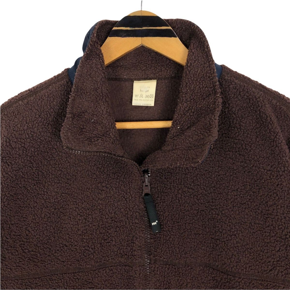 Helly Hansen Vintage Helly Hansen Mock Neck Fleece Sweater Size US L / EU 52-54 / 3 - 9 Thumbnail