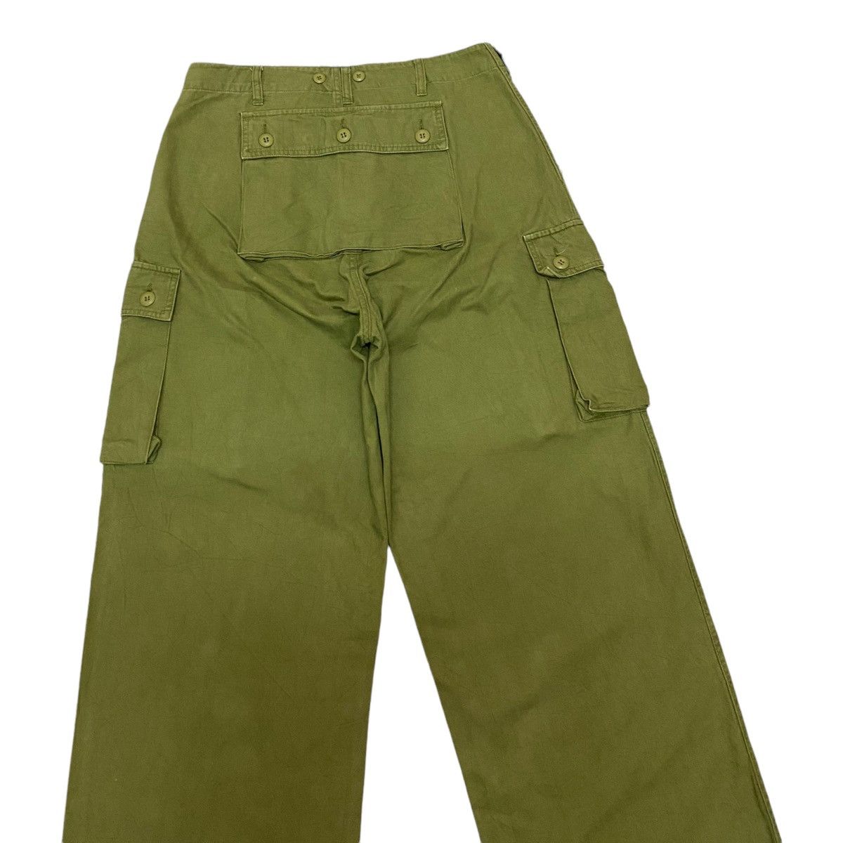 General Research 🇯🇵 Japanese Brand Single Pocket Combat Cargo Pants Size US 30 / EU 46 - 8 Thumbnail