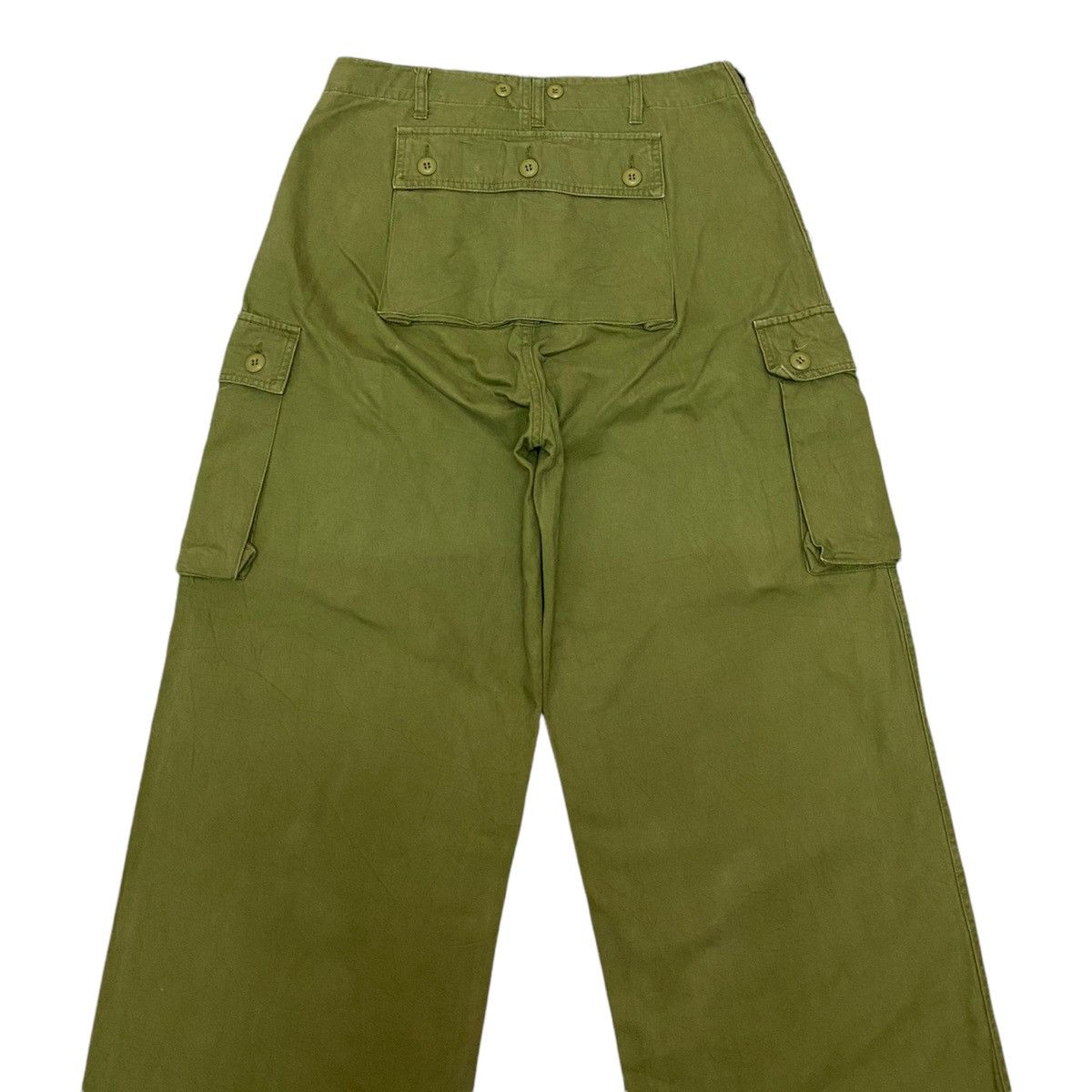 General Research 🇯🇵 Japanese Brand Single Pocket Combat Cargo Pants Size US 30 / EU 46 - 9 Thumbnail