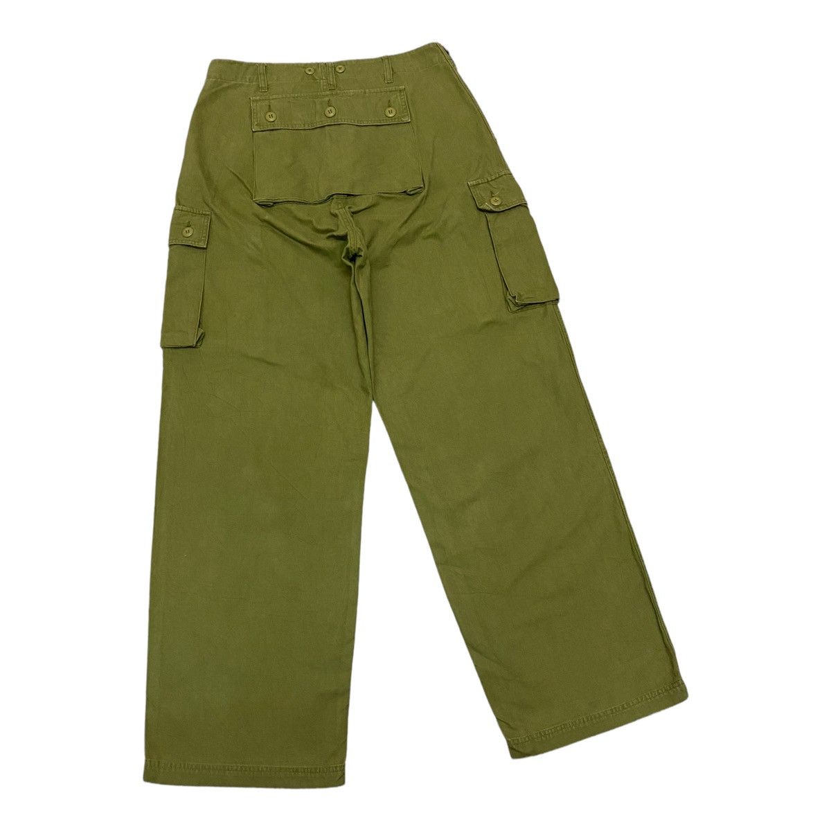 General Research 🇯🇵 Japanese Brand Single Pocket Combat Cargo Pants Size US 30 / EU 46 - 4 Thumbnail