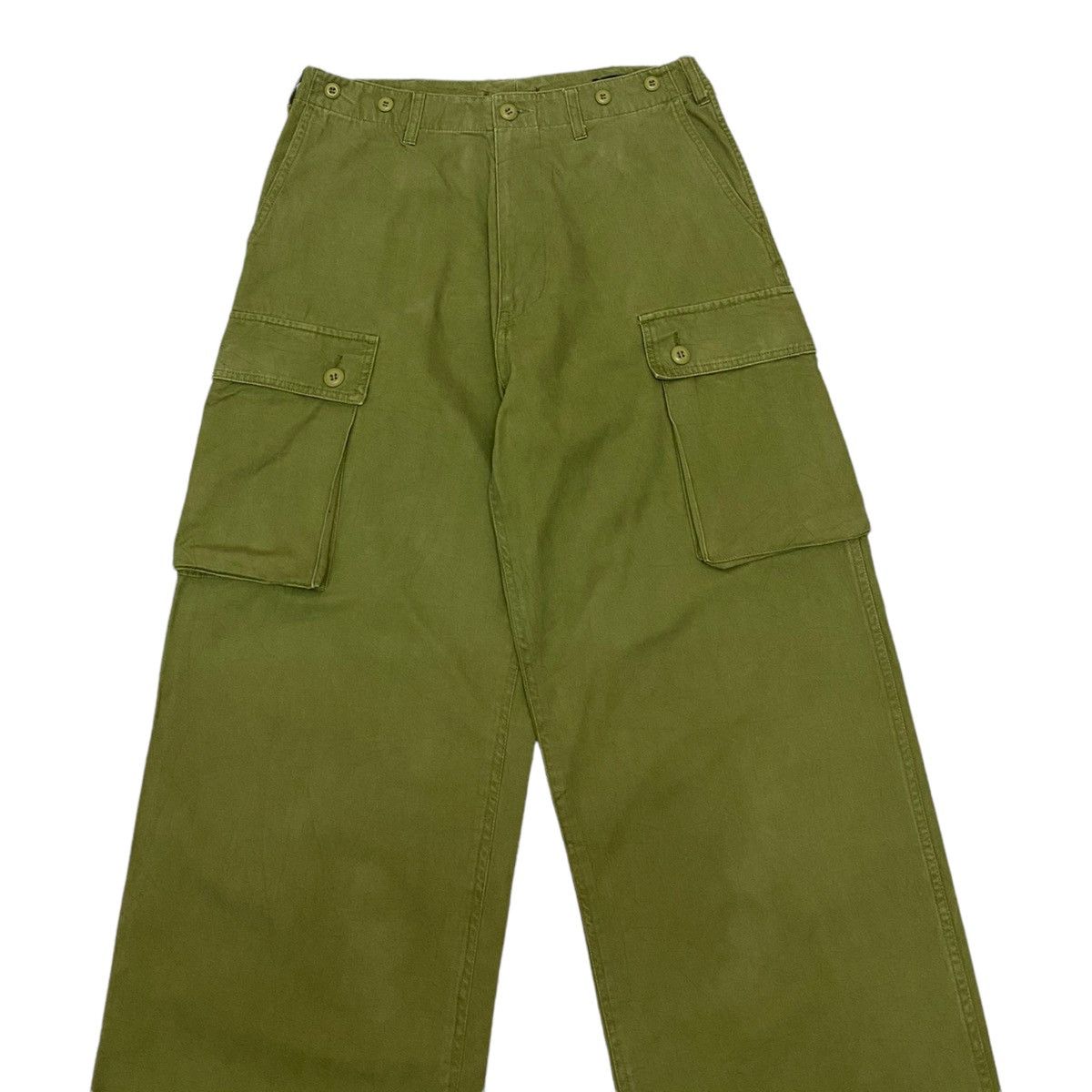 General Research 🇯🇵 Japanese Brand Single Pocket Combat Cargo Pants Size US 30 / EU 46 - 5 Thumbnail
