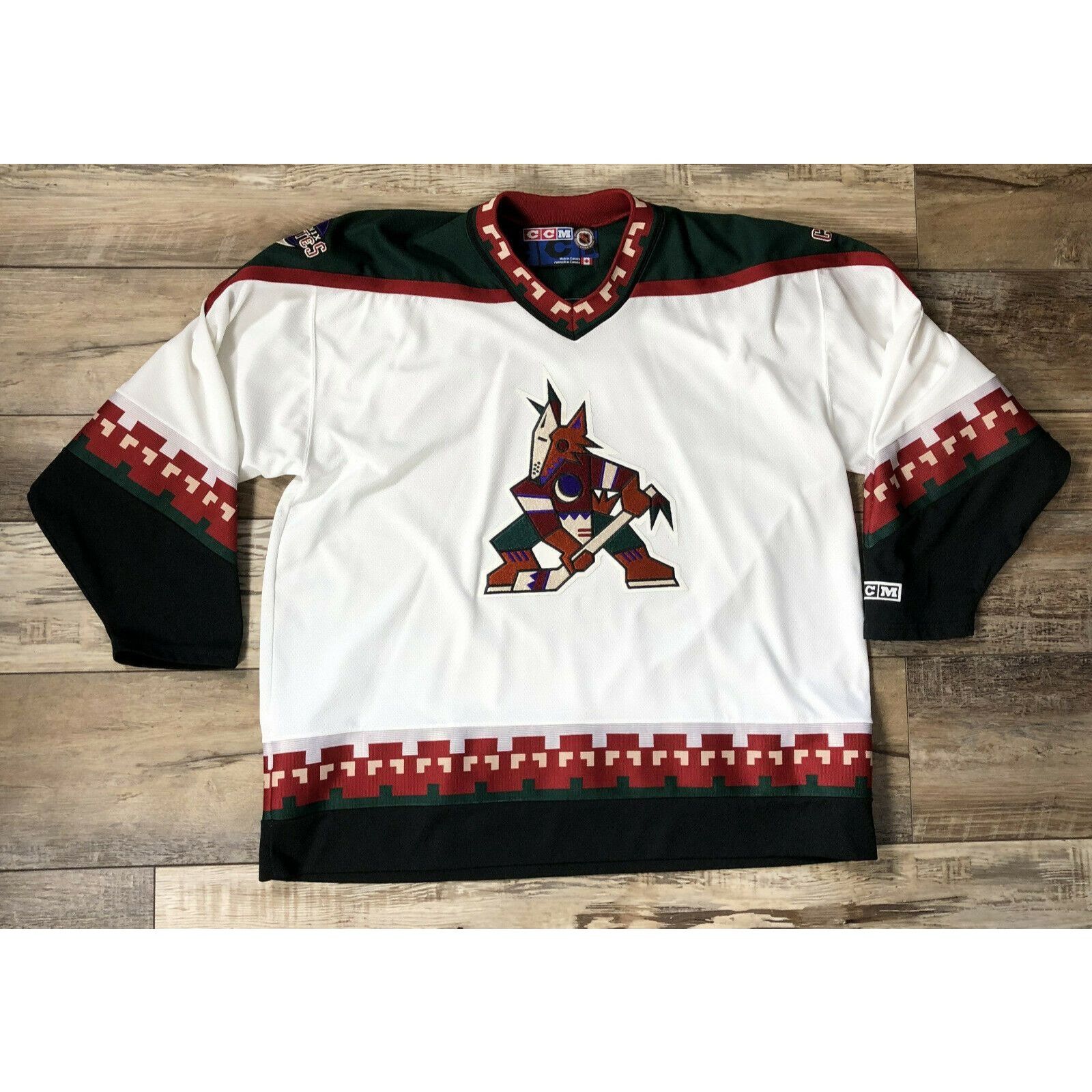 Vintage Coyotes CCM shops jersey