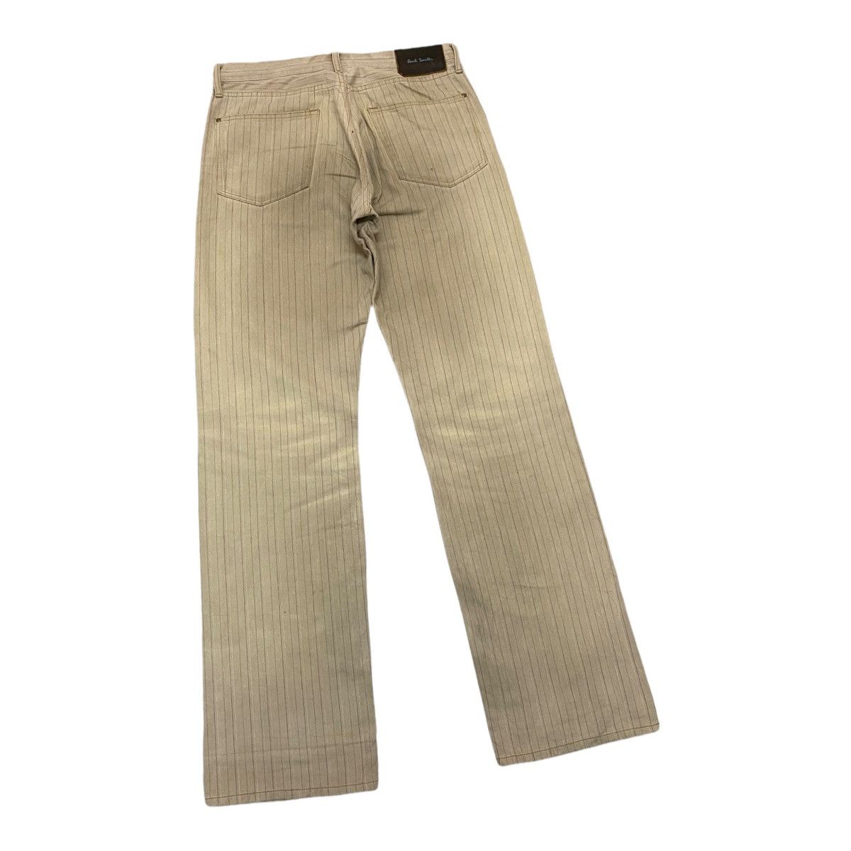 Paul Smith PAUL SMITH VINTAGE STRIPE DENIM PANTS Size US 32 / EU 48 - 4 Thumbnail